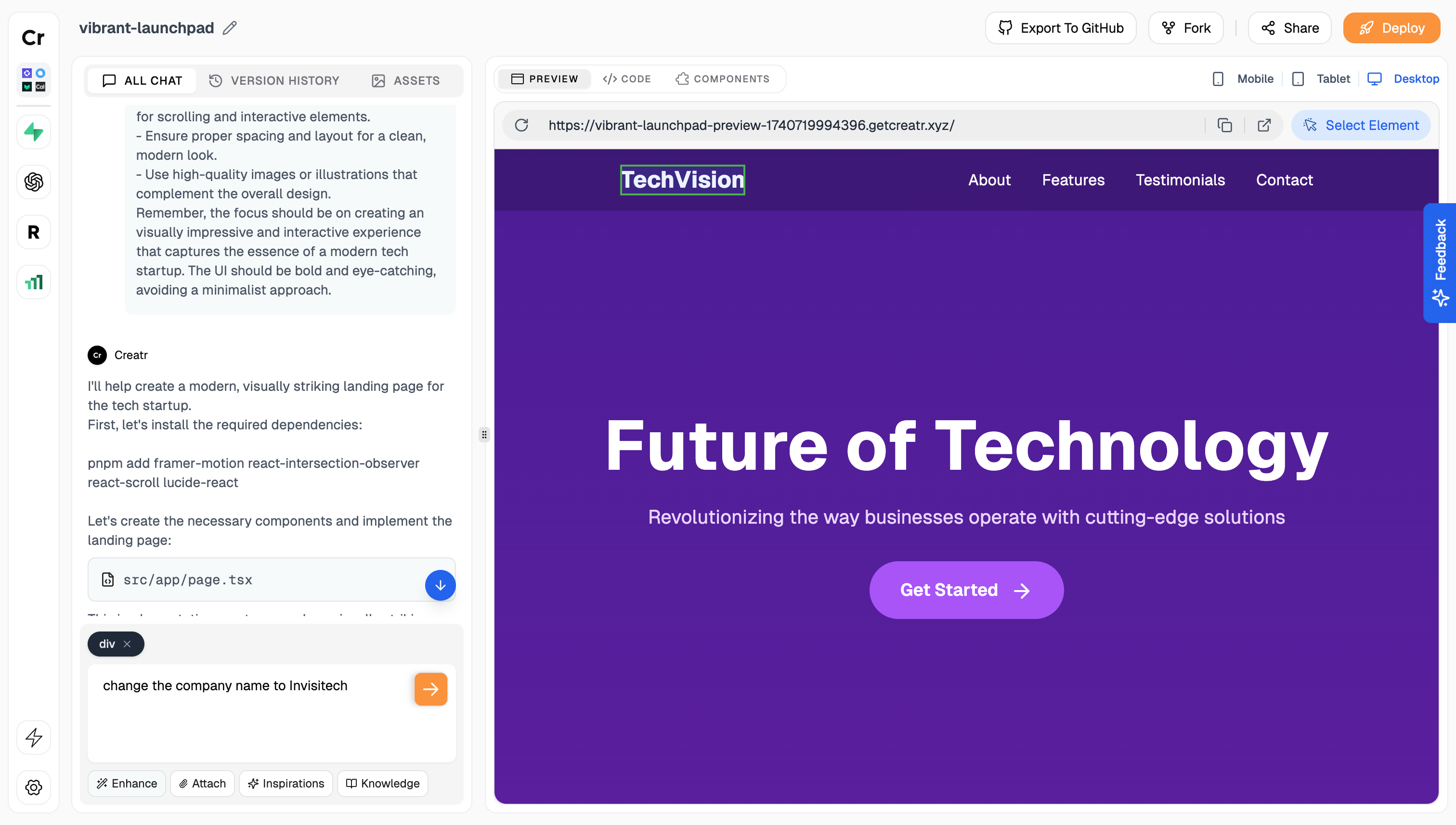 Edit and Customize - Light Mode
