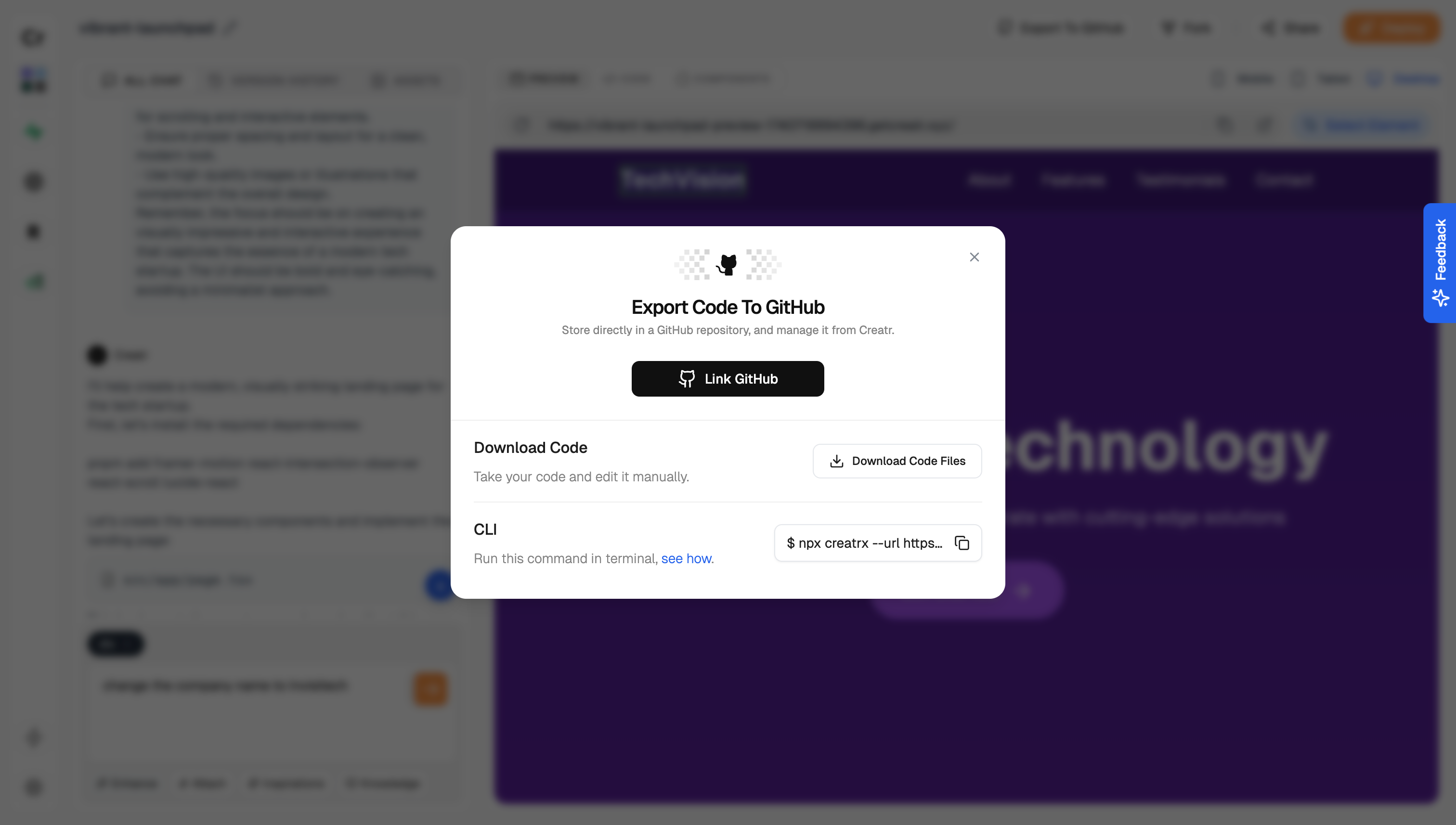 Export Your Project - Light Mode
