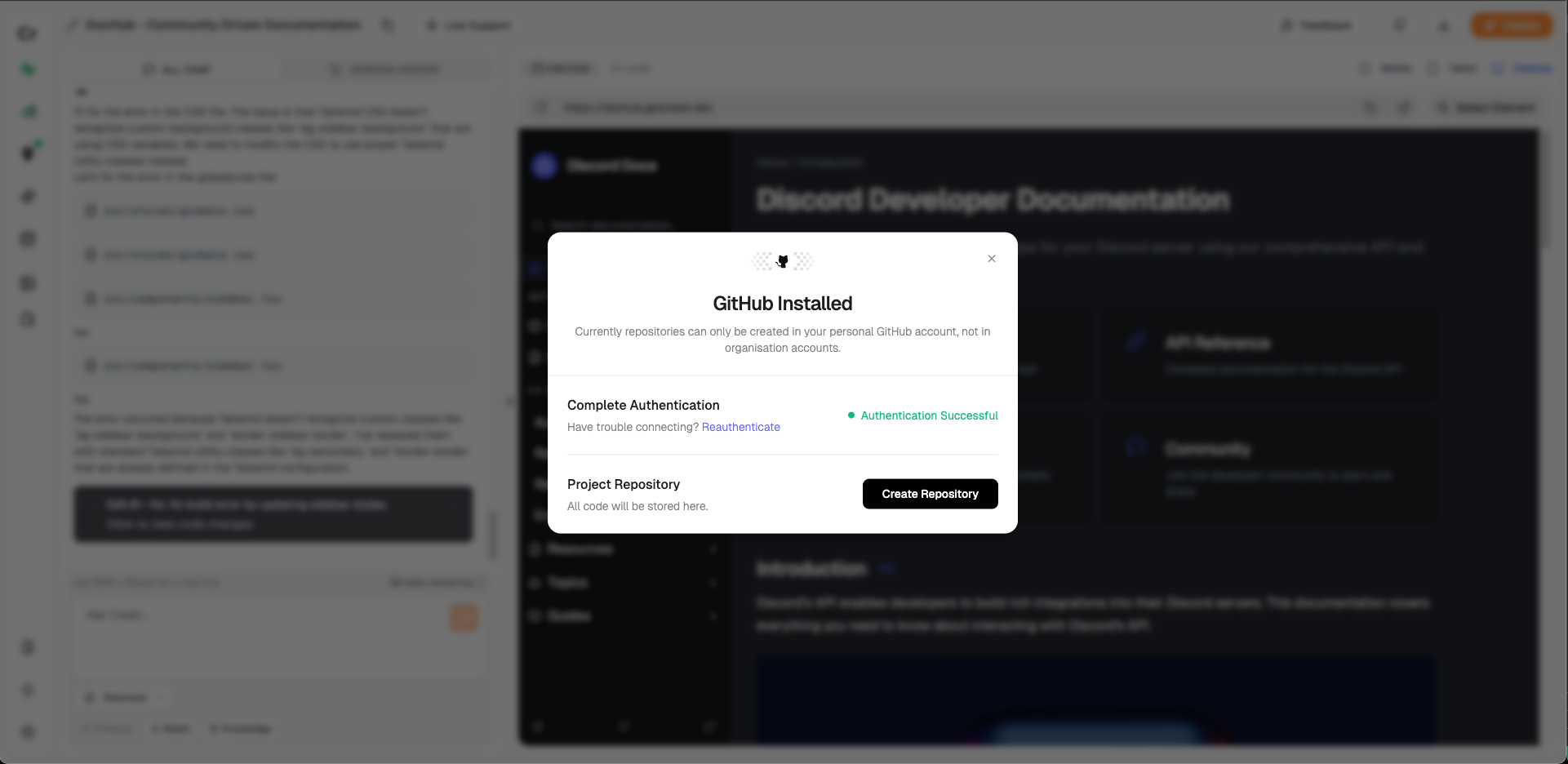 GitHub Repository Configuration - Light Mode