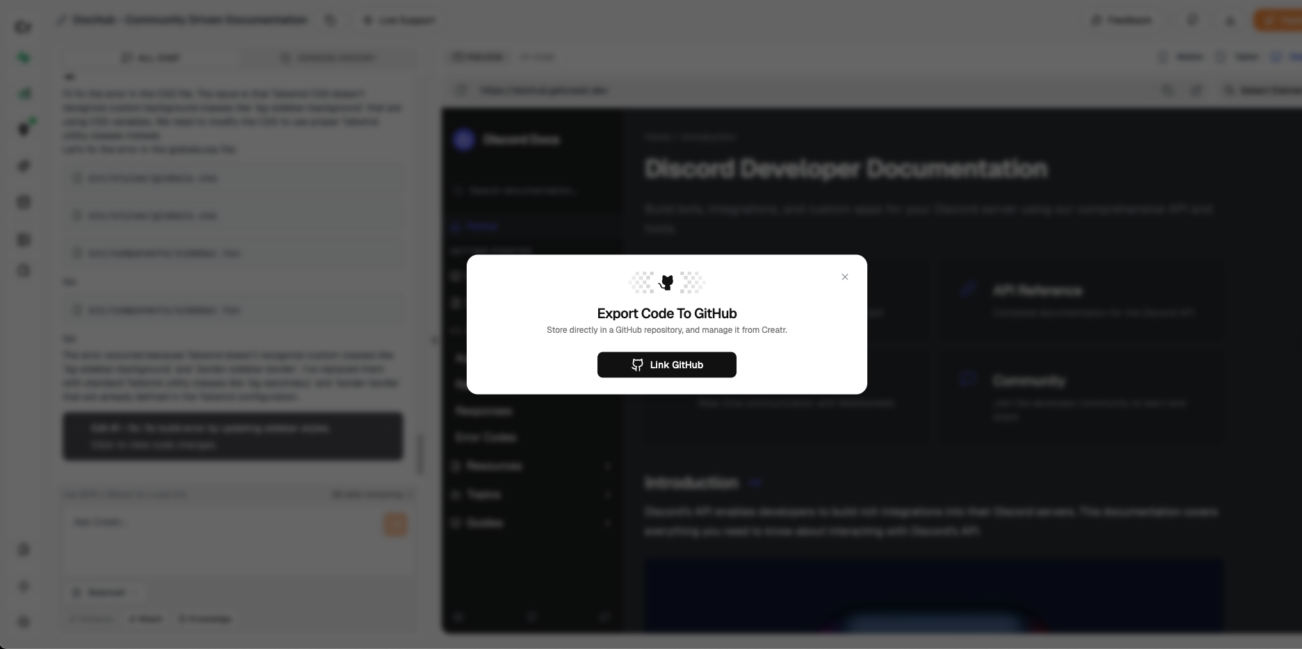 GitHub Authorization Modal - Light Mode