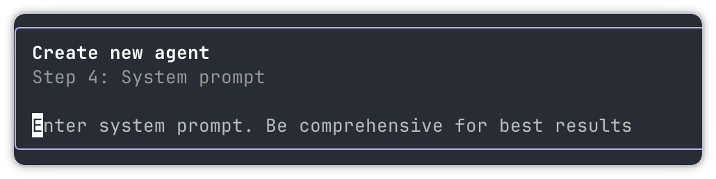 编写提示词界面
