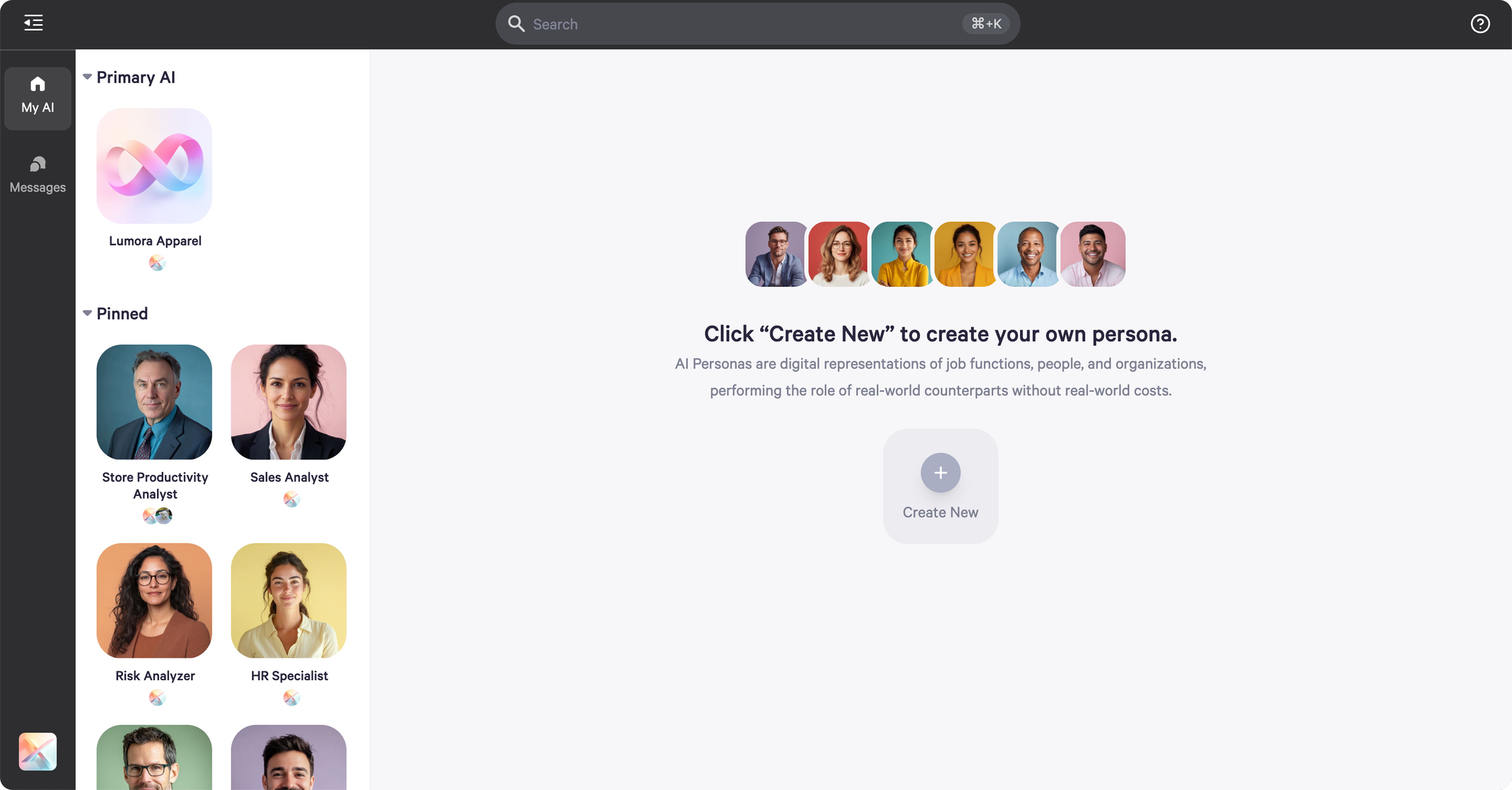 Create a New Persona & Persona Template - Personal AI Documentation