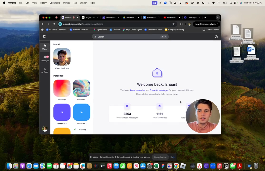 Memory Upload - Personal AI Documentation