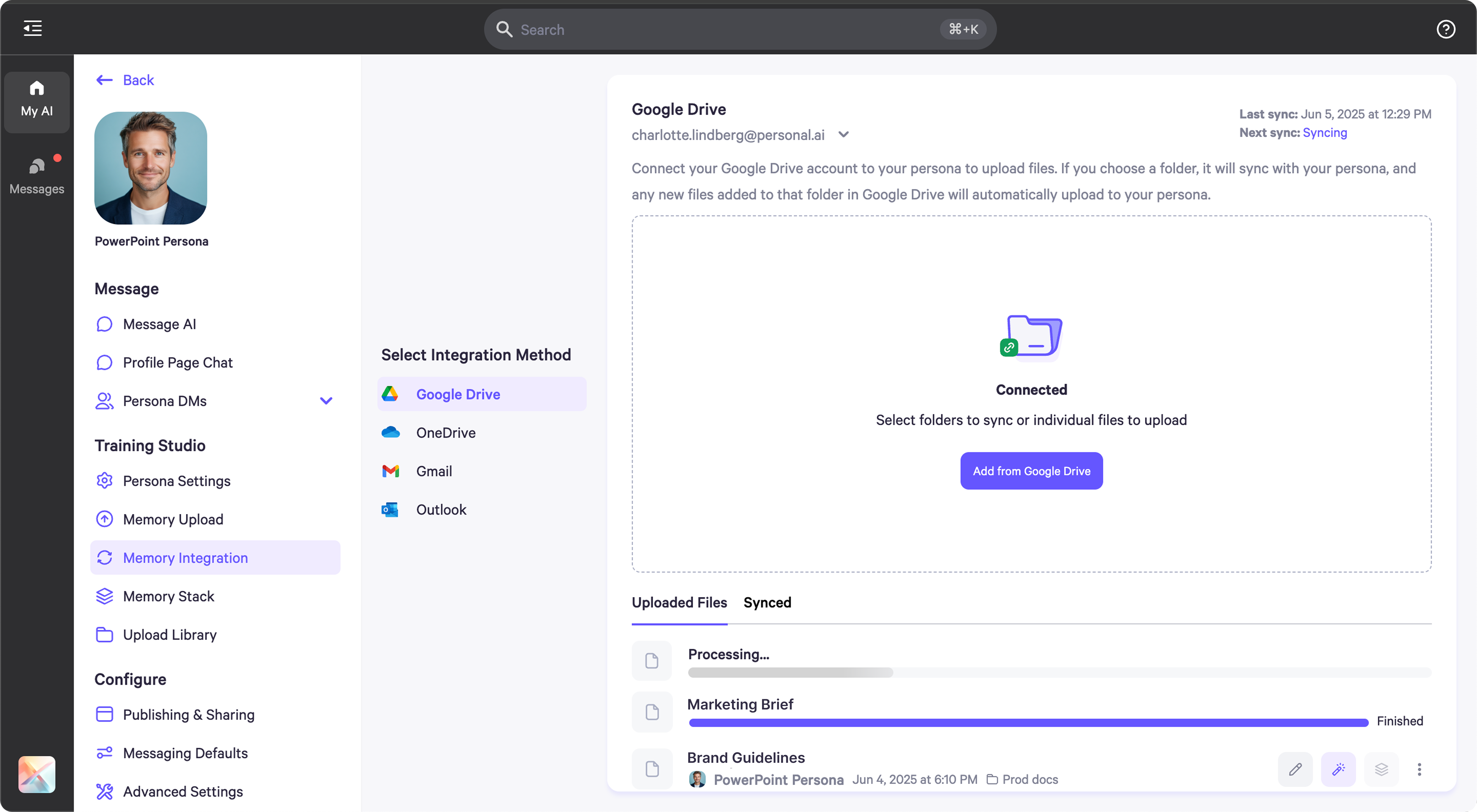 Google Drive Integration