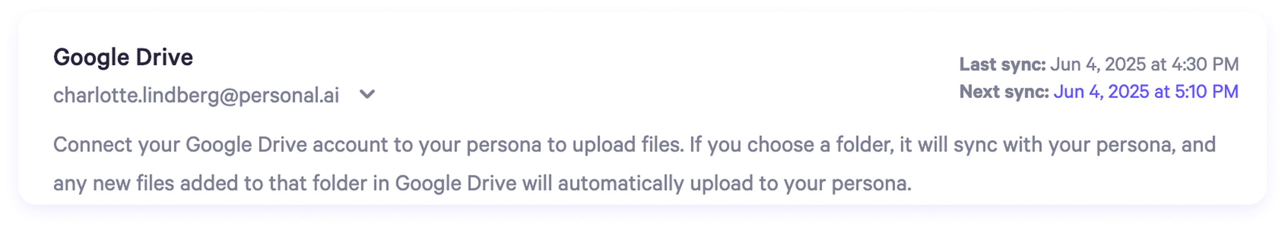 Google Drive Integration