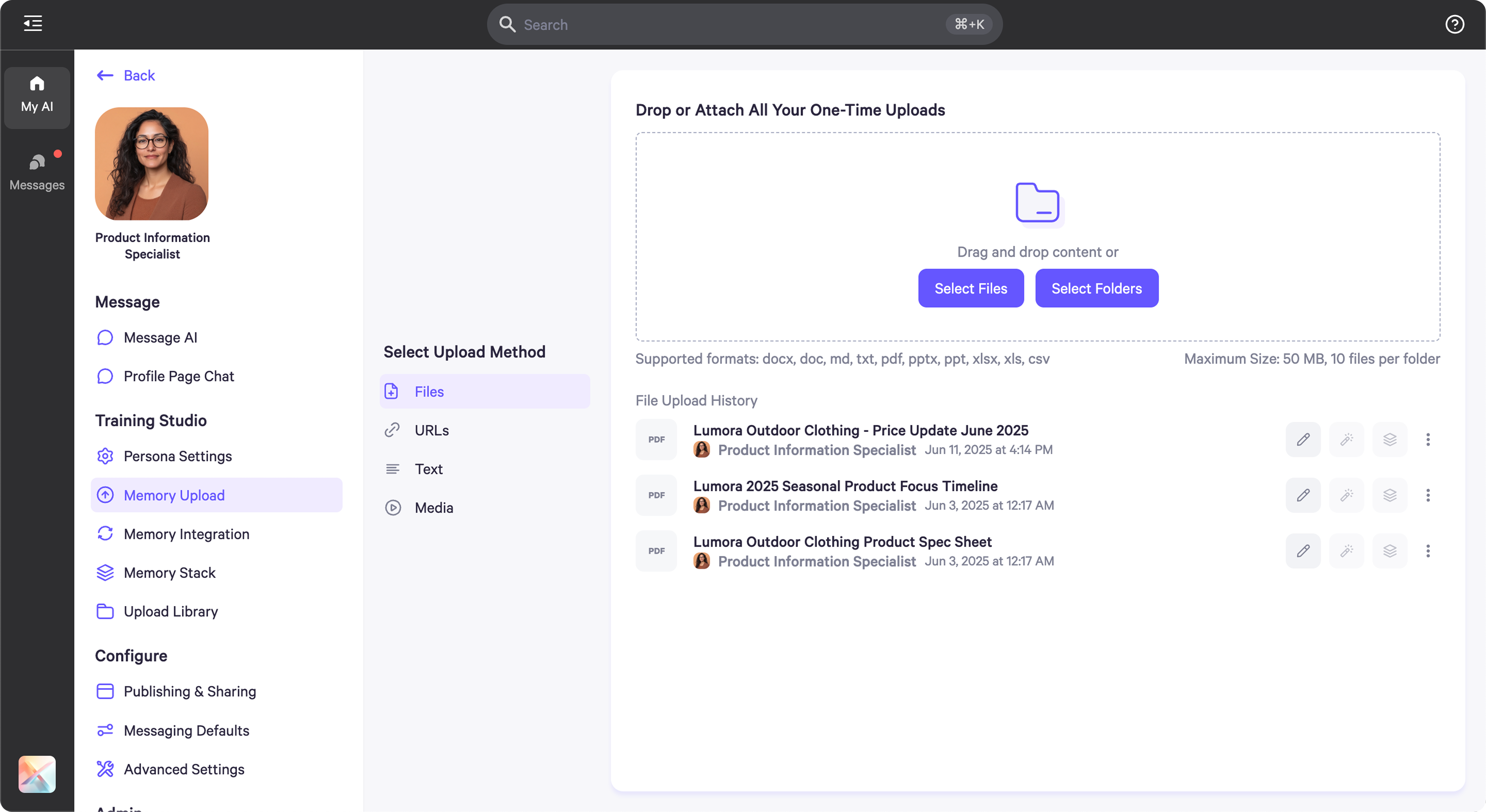 Referencing Documents - Personal AI Documentation