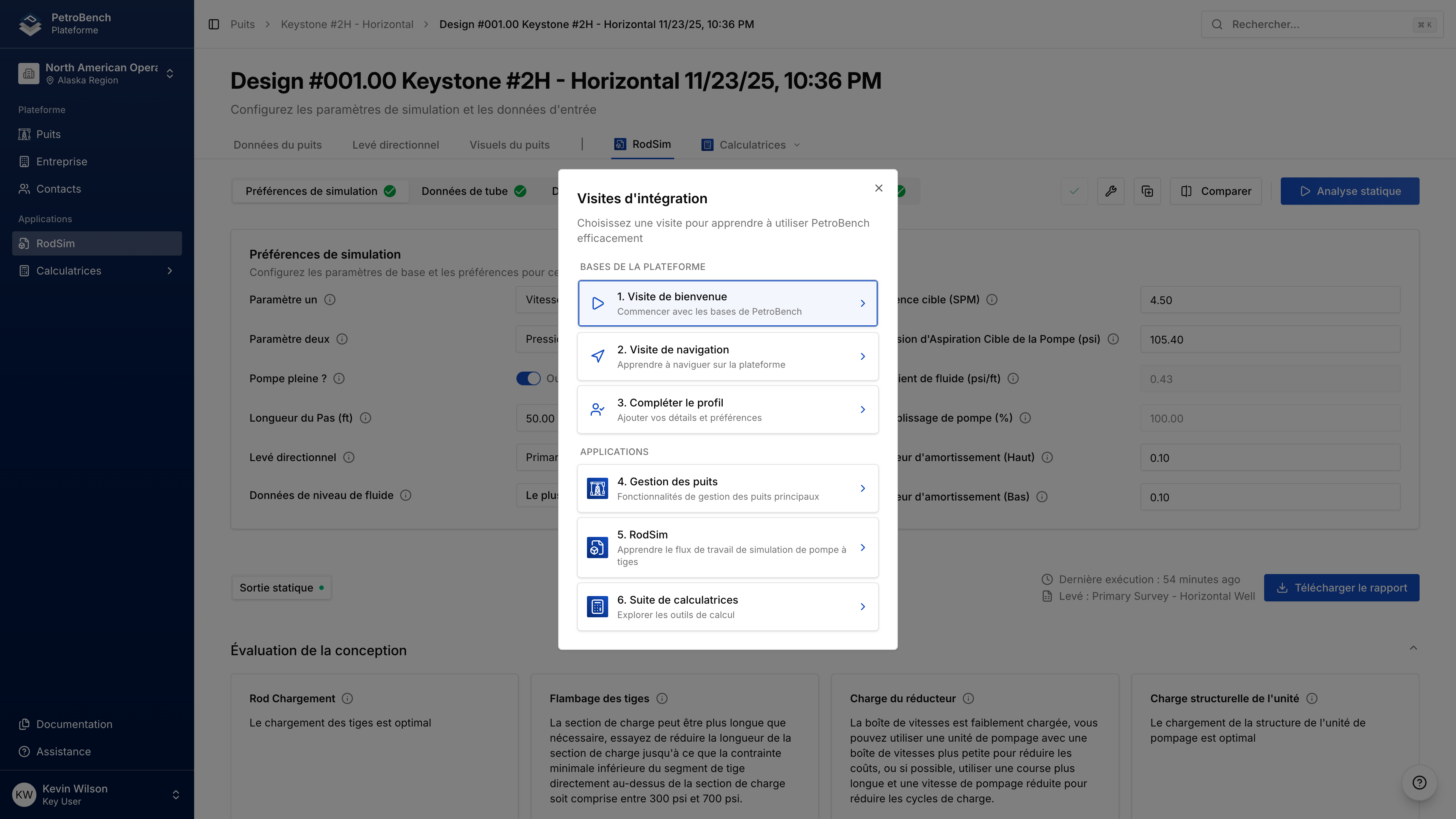Visites d'integration