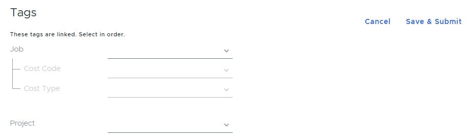 PEX: Tag-based filtering