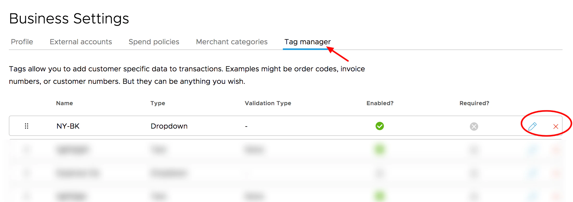 PEX: How to Delete a Tag