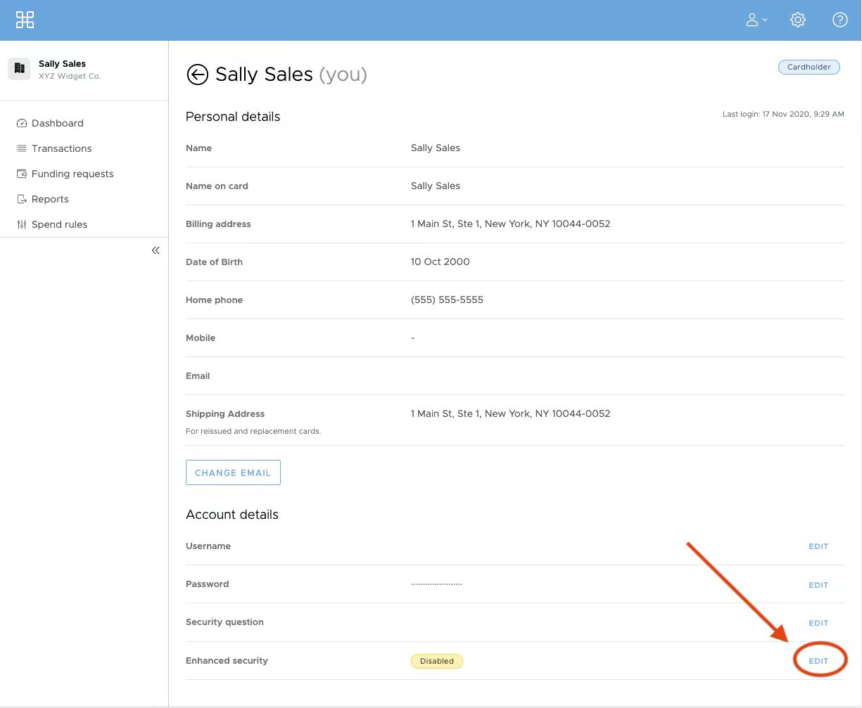 How to enable multi-factor authentication (cardholders) on all programs ...