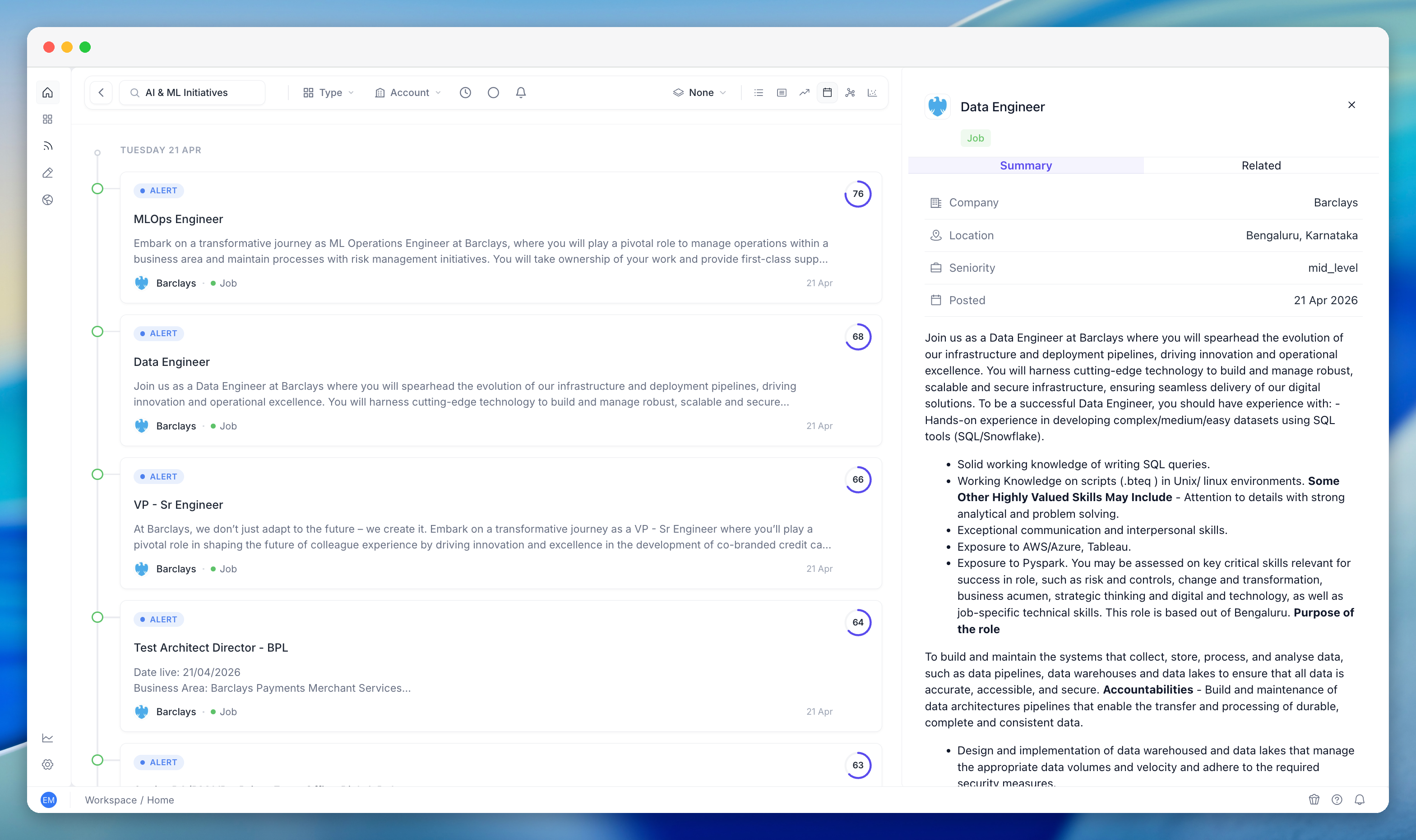 PG:AI V2 product tour screenshot 4