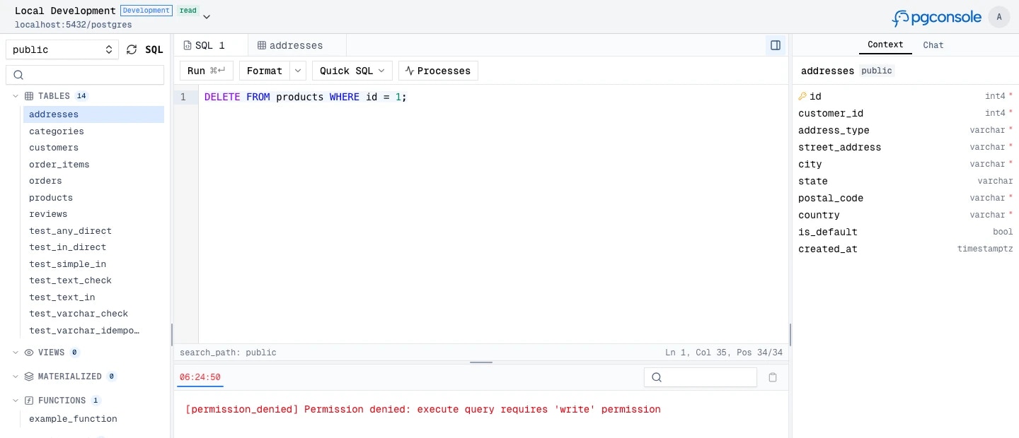 IAM Permission Denied