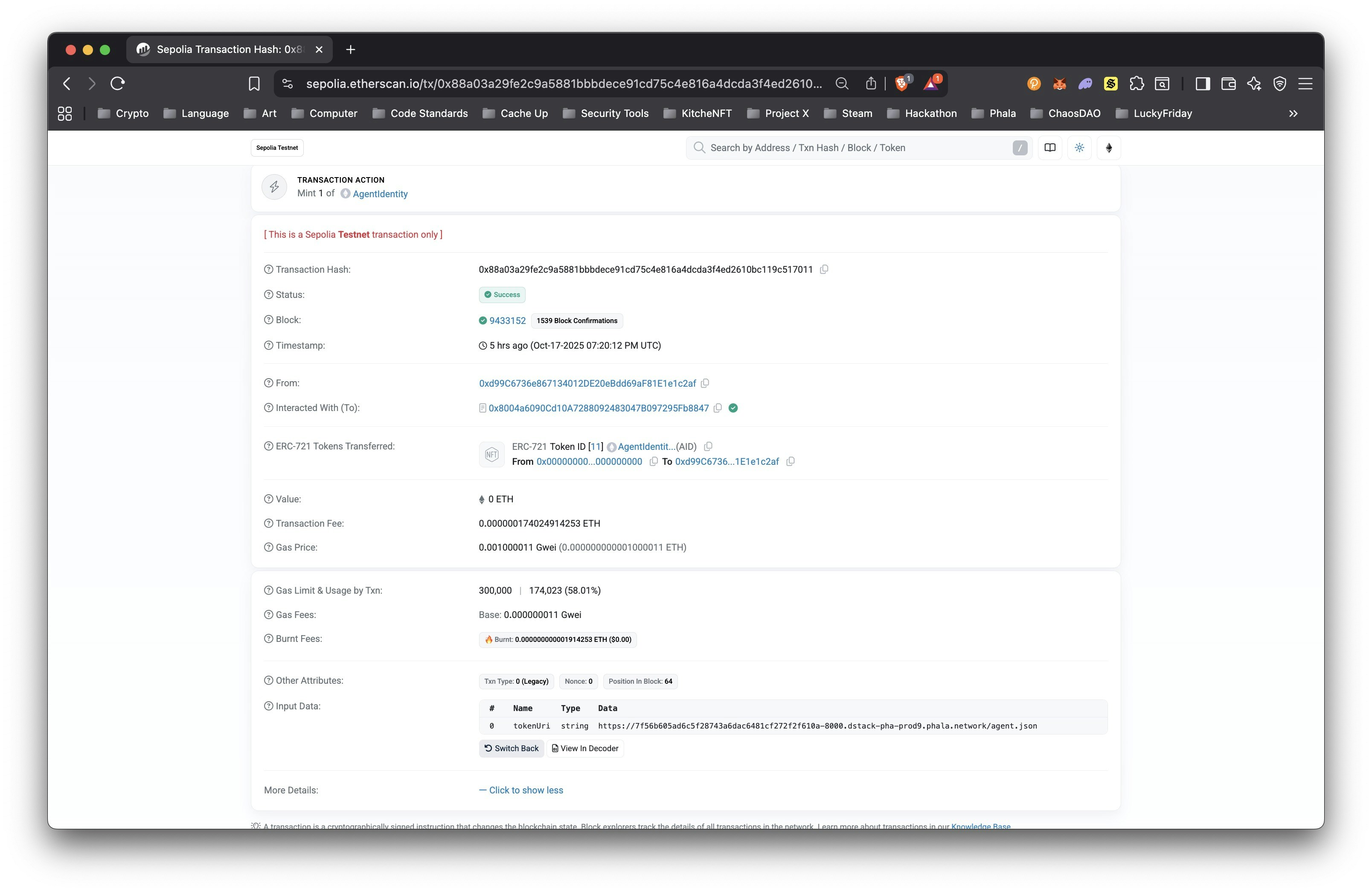 Registration Transaction
