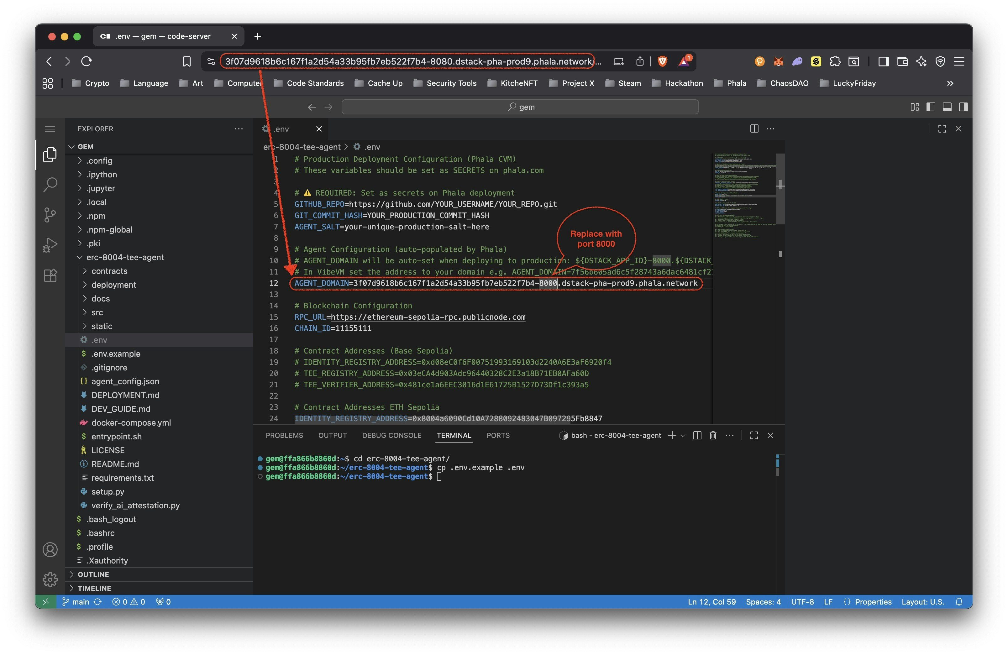Environment Configuration