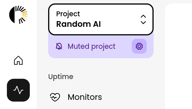 Mute projects