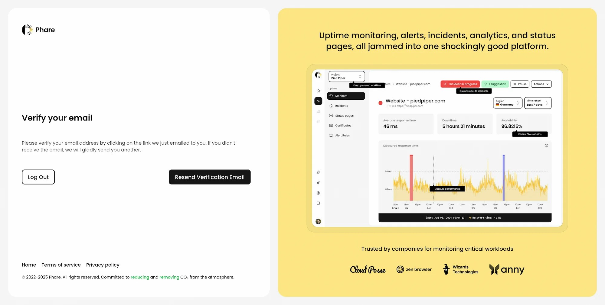 Email verification
