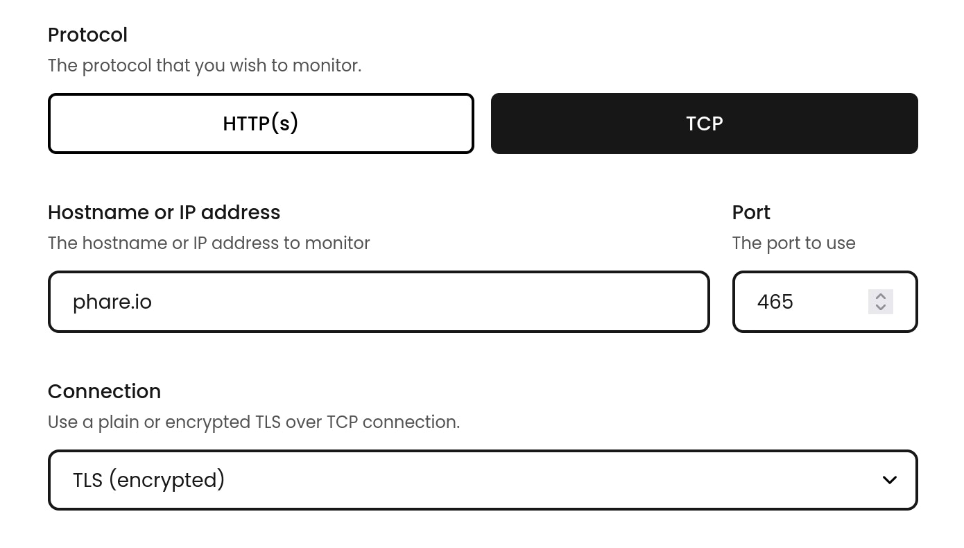 Monitor SMTP ports