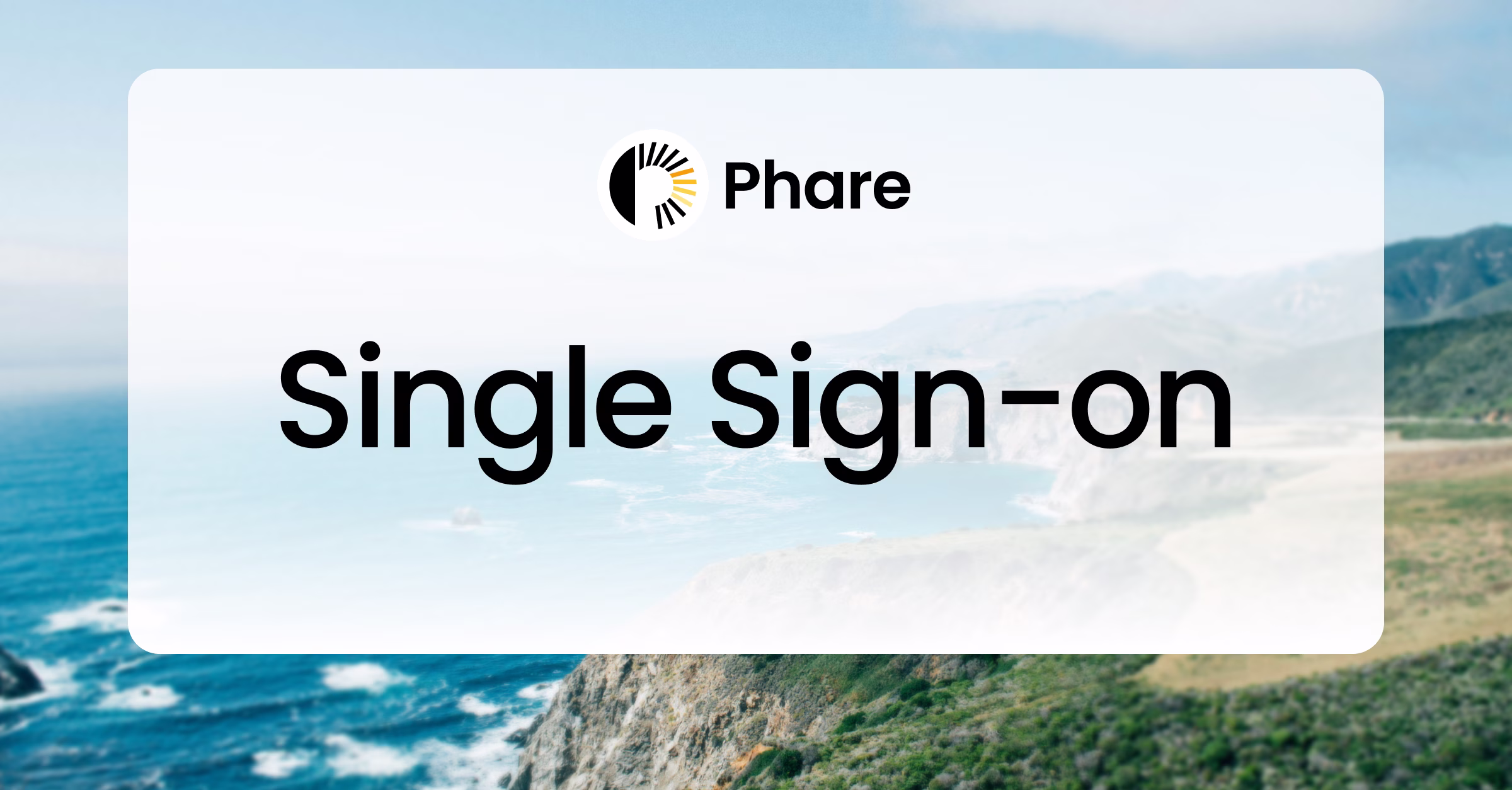 Single sign-on