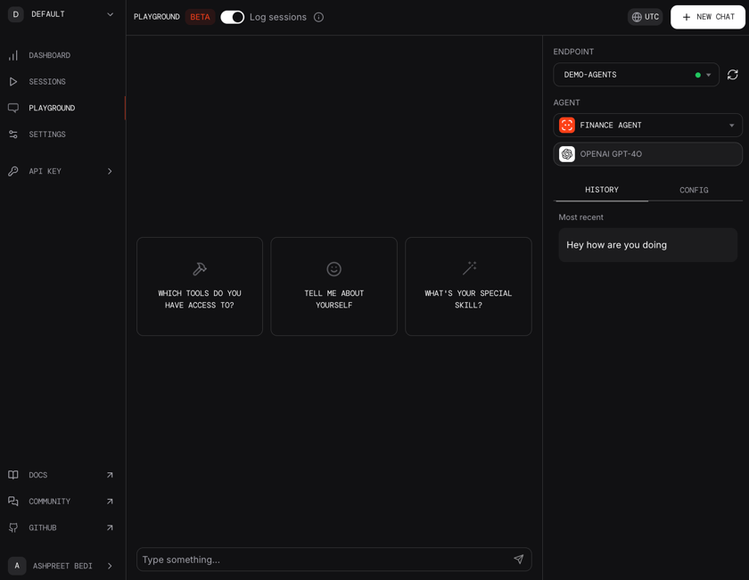 Agent UI Phidata Agent ui phidata