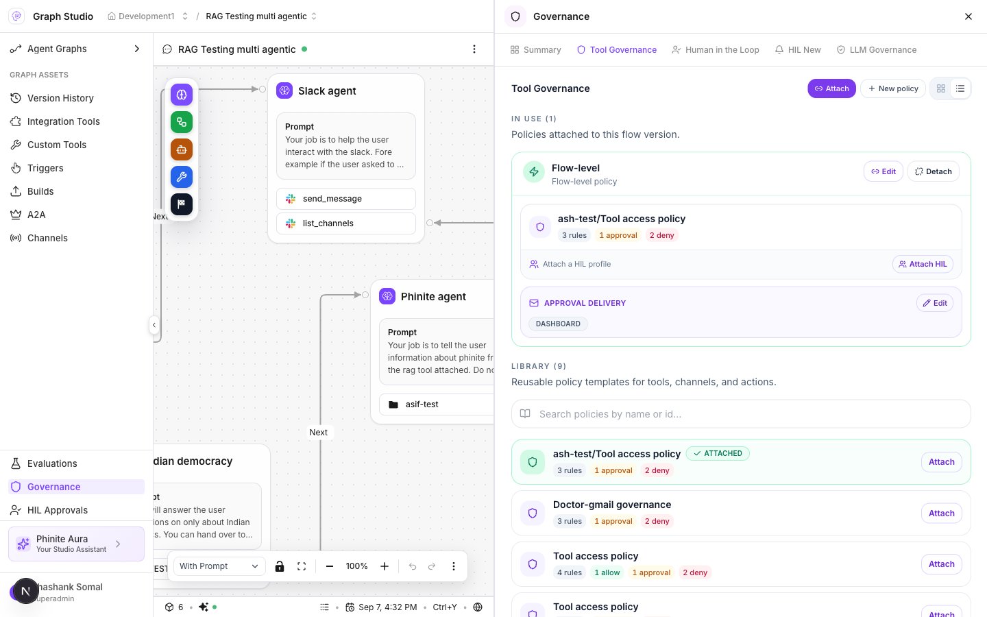Tool Governance In Use and Library