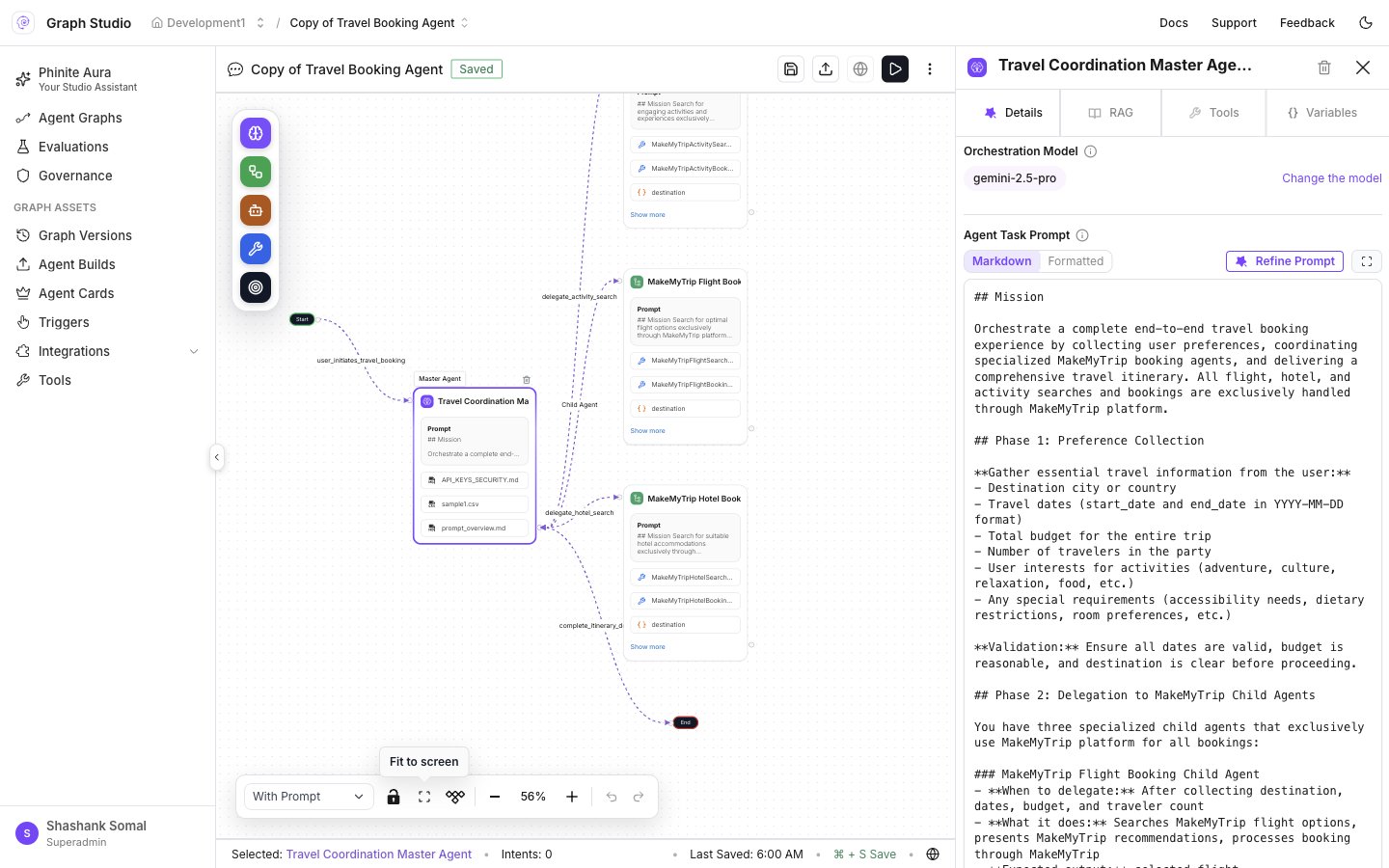 Node drawer Details tab