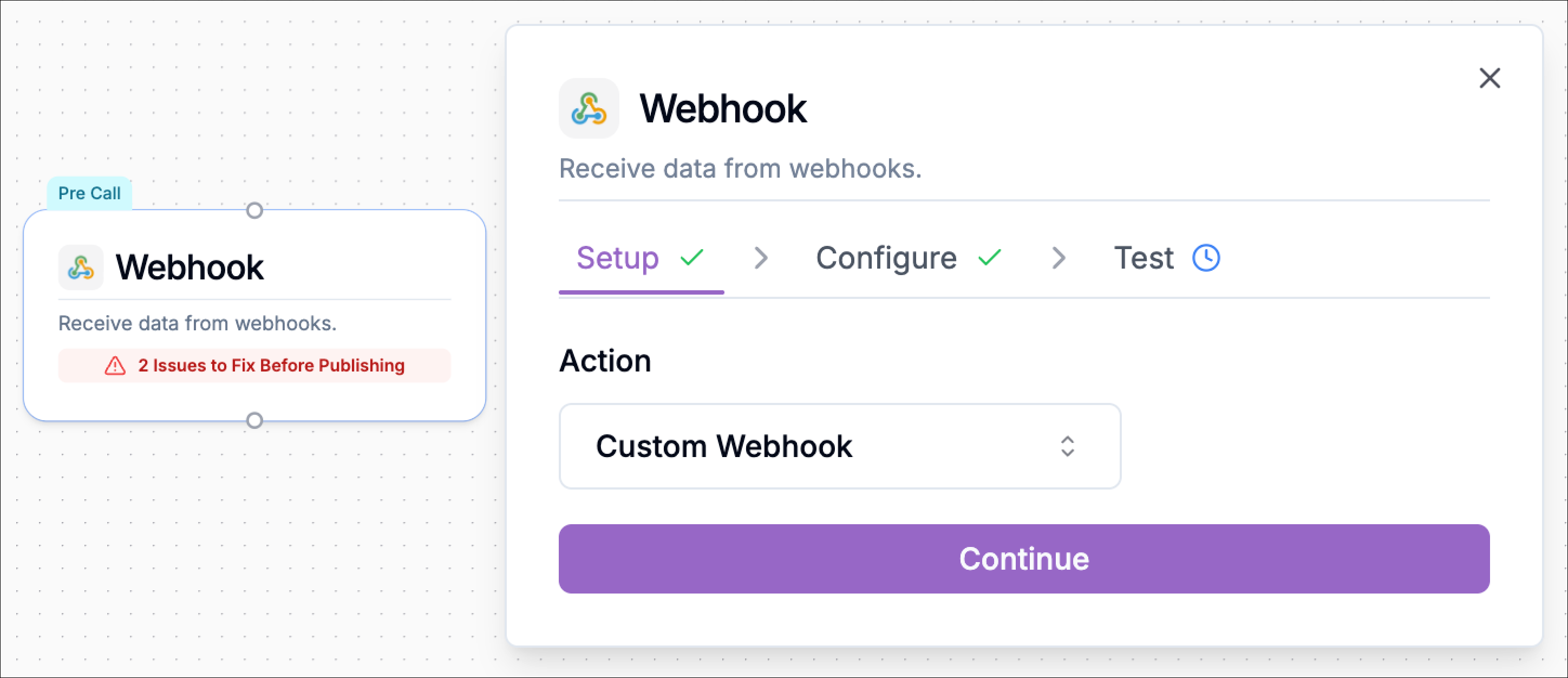 Selectcustomwebhook