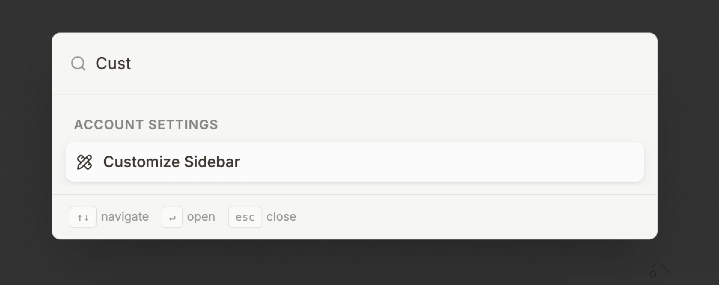 Customizablesidebar