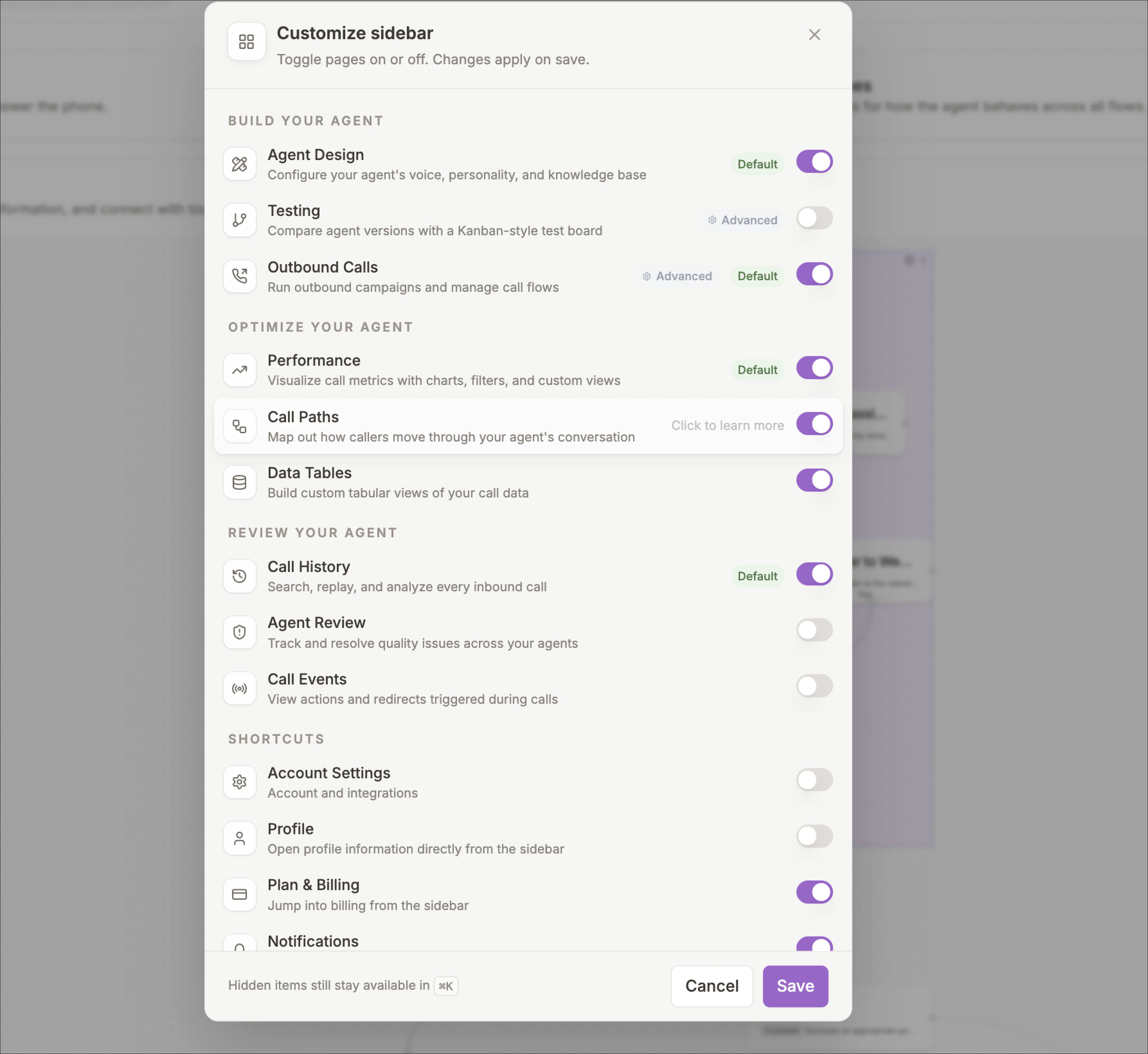 Customizablesidebarpage