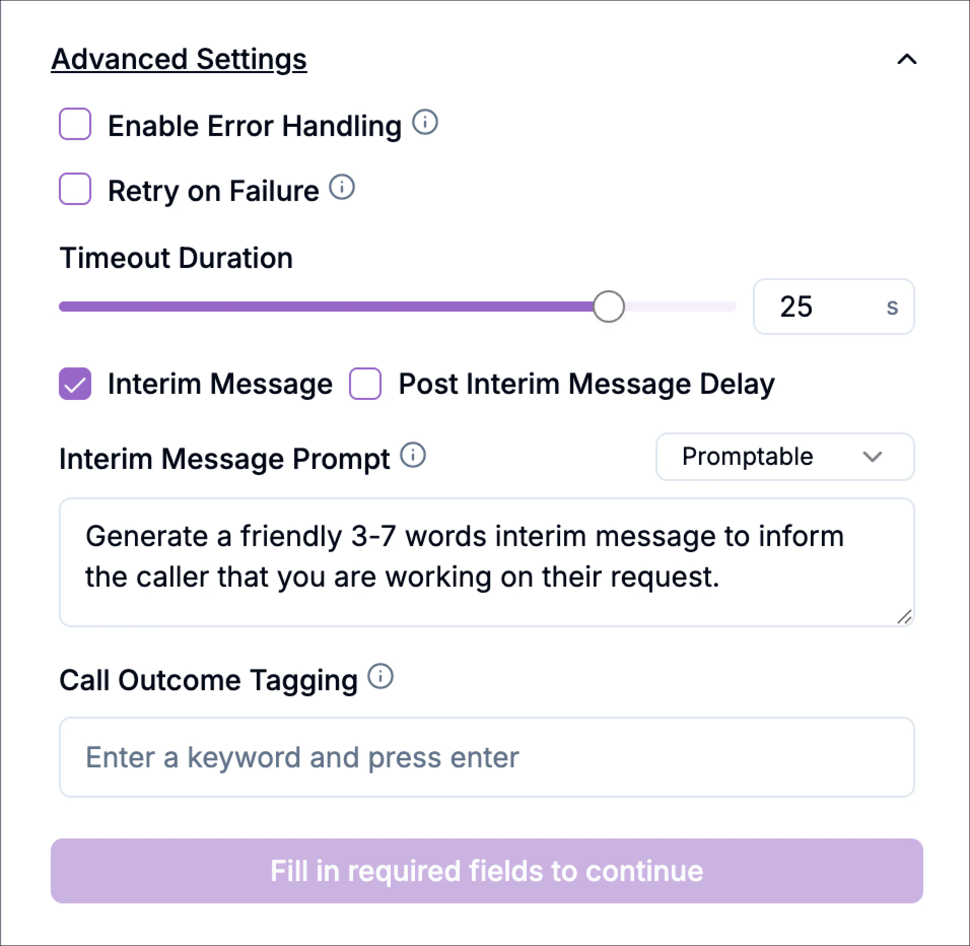 Api Request Block Advanced Settings Api Request Block Advanced Settings
