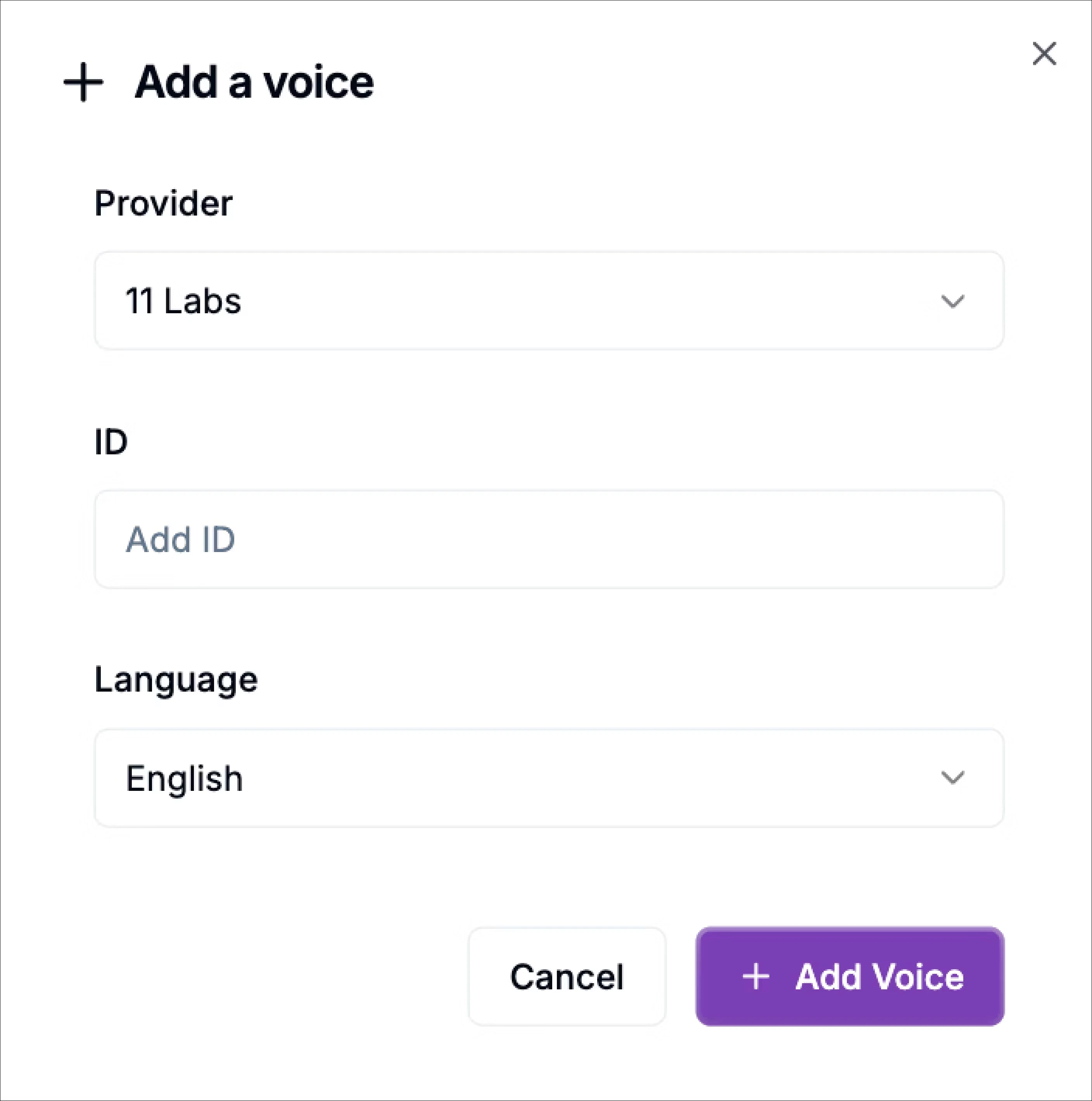 How To Add A New Voice How To Add A New Voice