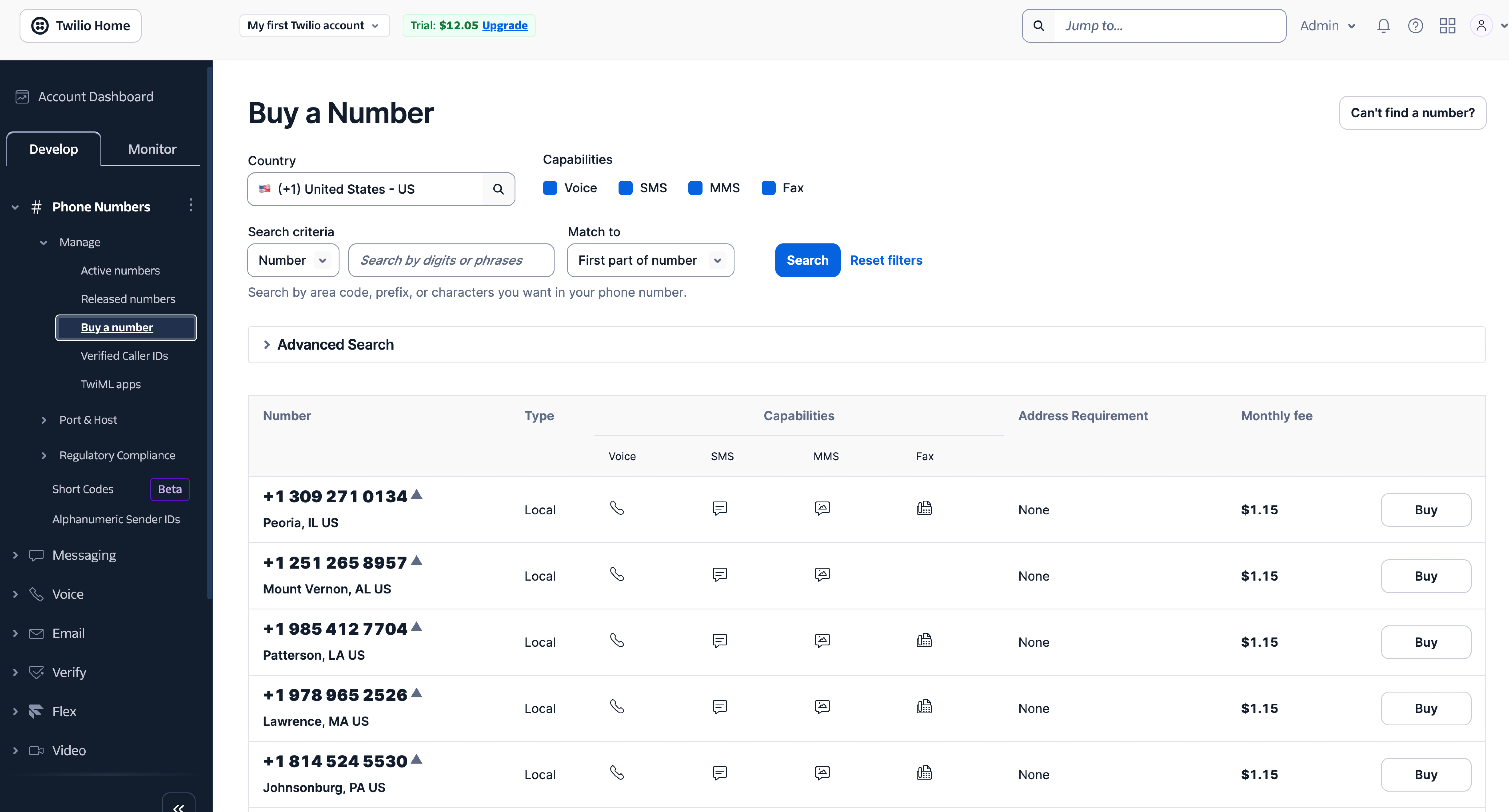 How To Buy A Phonenumber In Twillio