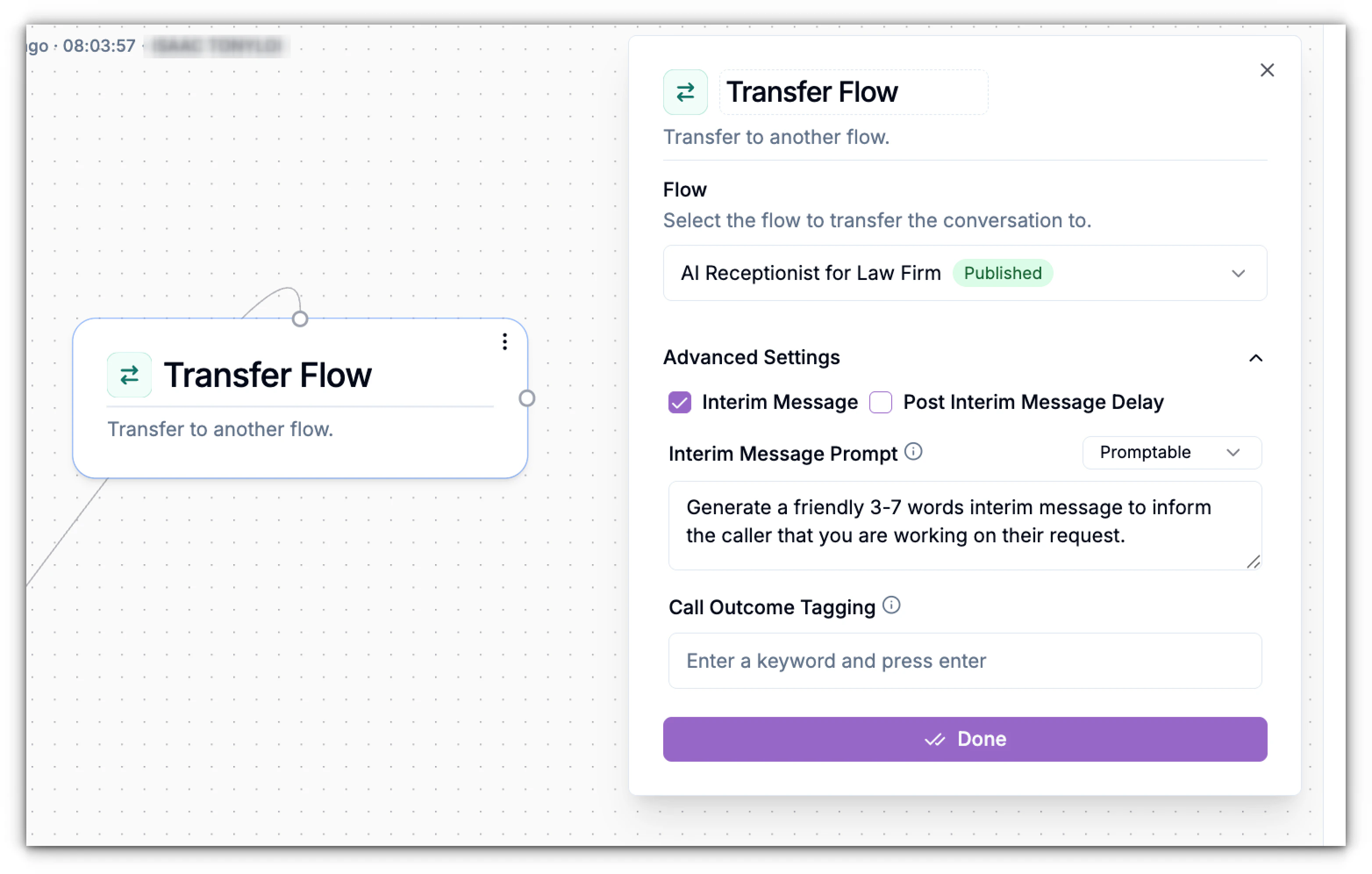 New Transfer Flow Block Pn