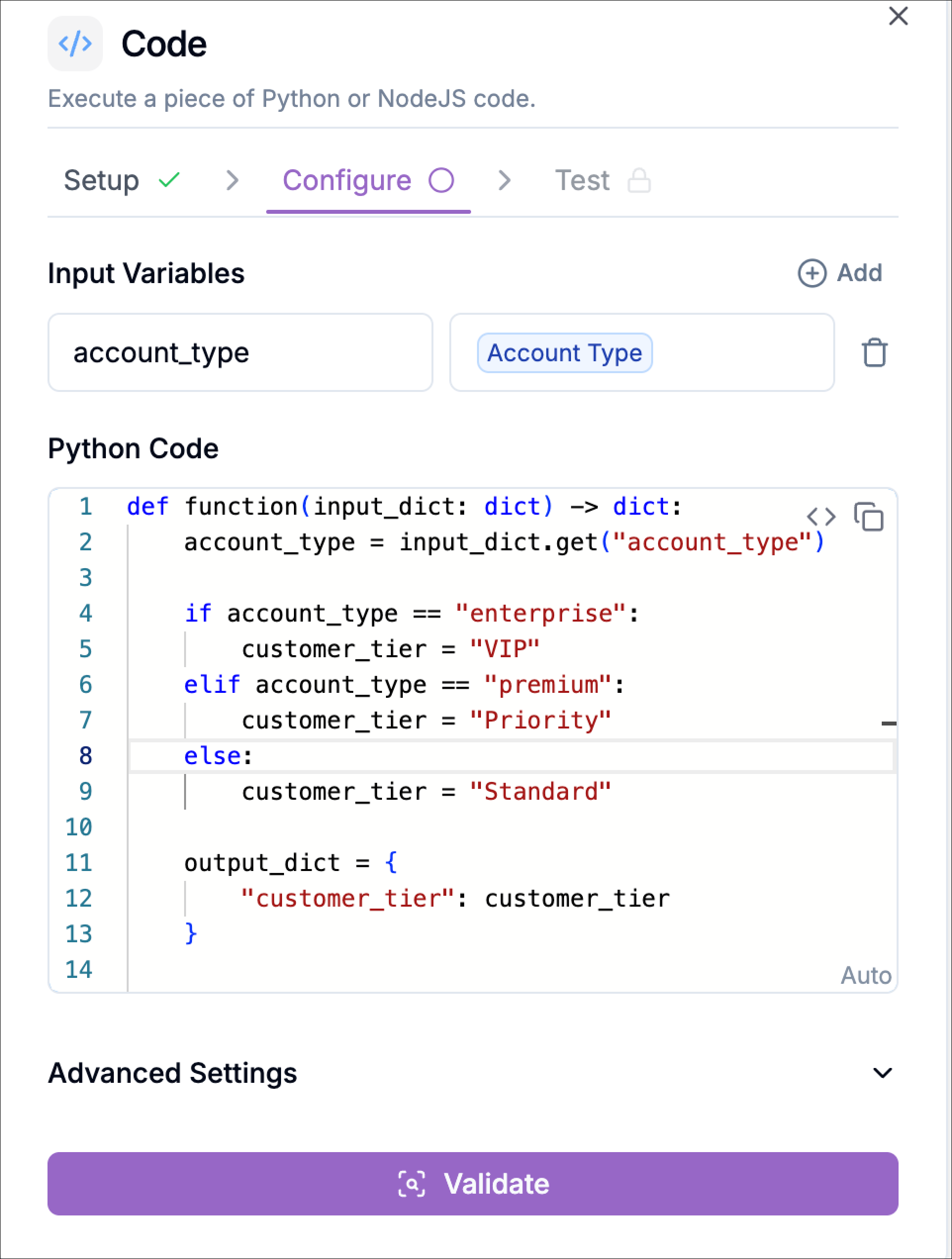Configurecodeblock Configurecodeblock