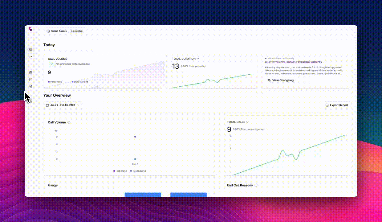 New Call History Filters