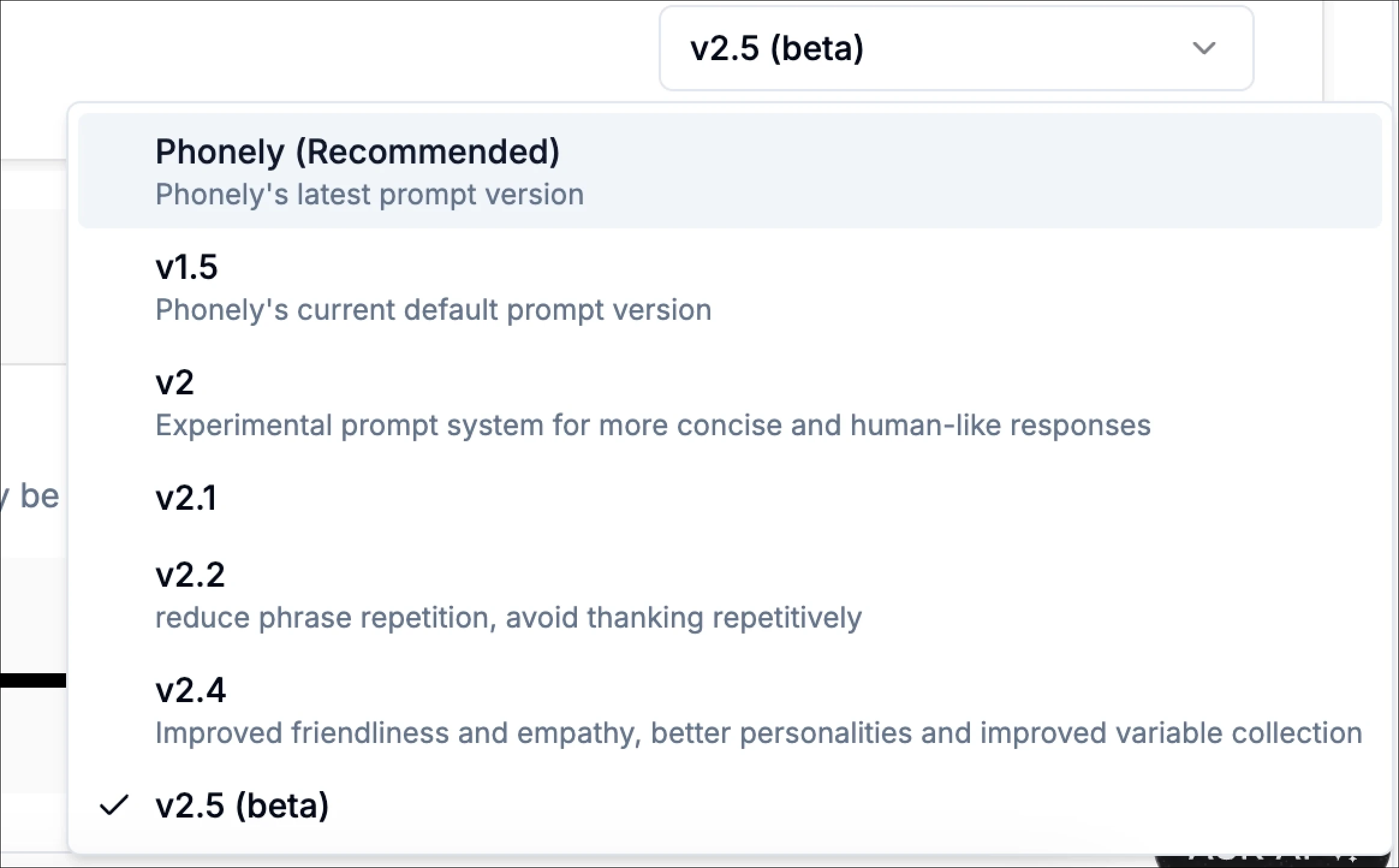 Promptversions Promptversions