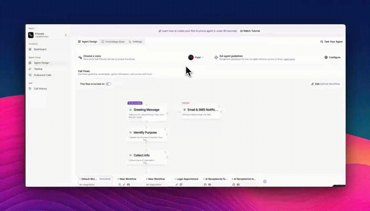 Configure Flow Settings Gi