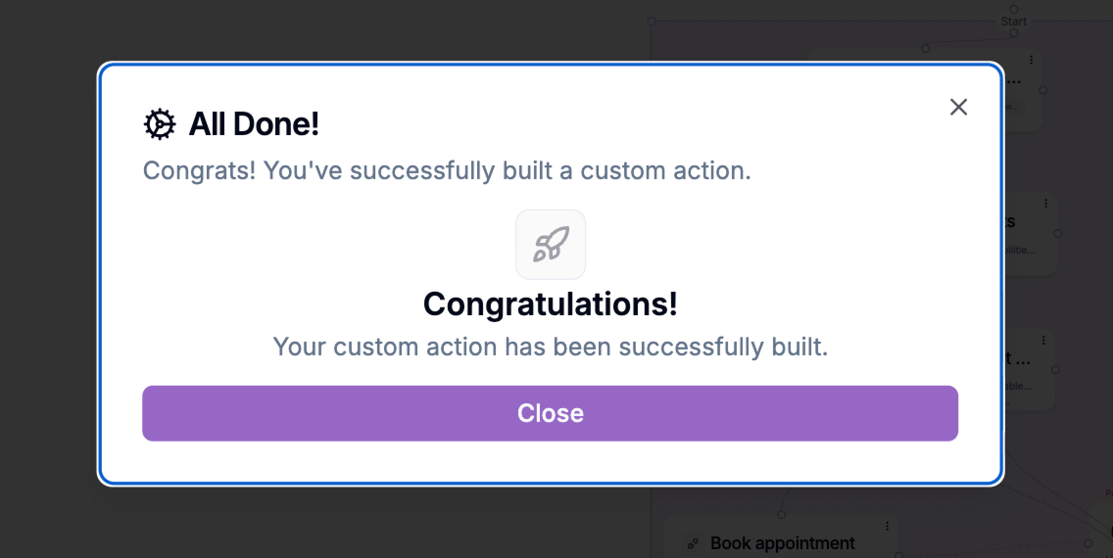 Create Custom Action Pn
