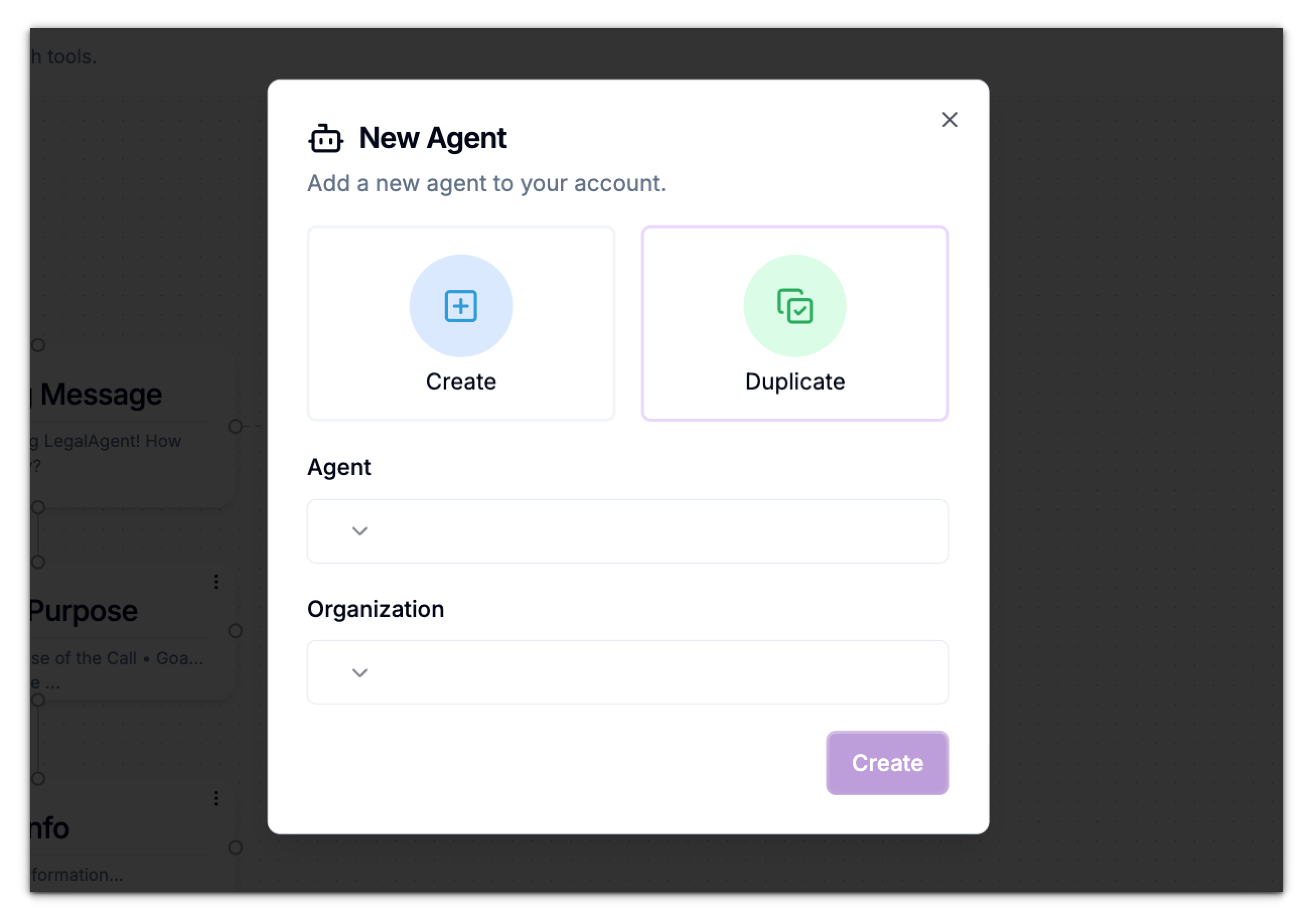 Duplicate An Agent Pn