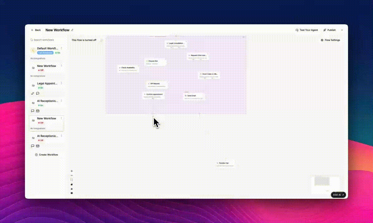 Post Call Options For Custom Actions Gi