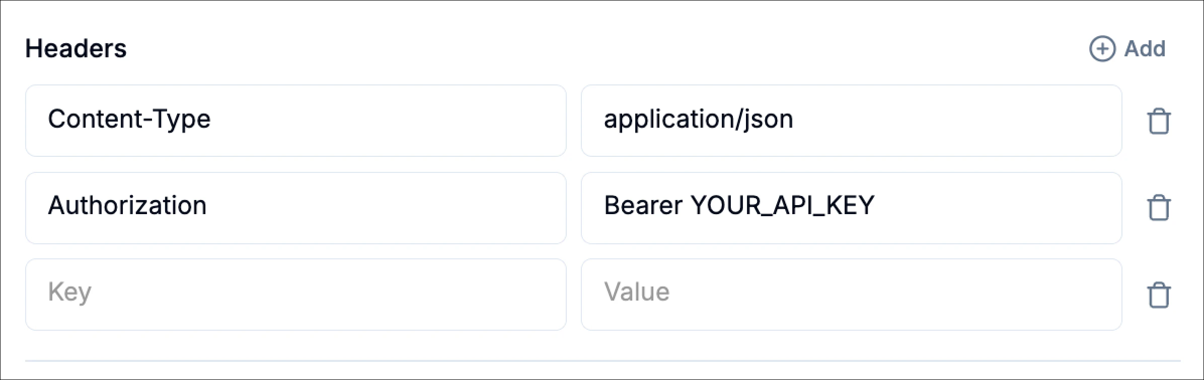 Configure Header For Api Request Configure Header For Api Request