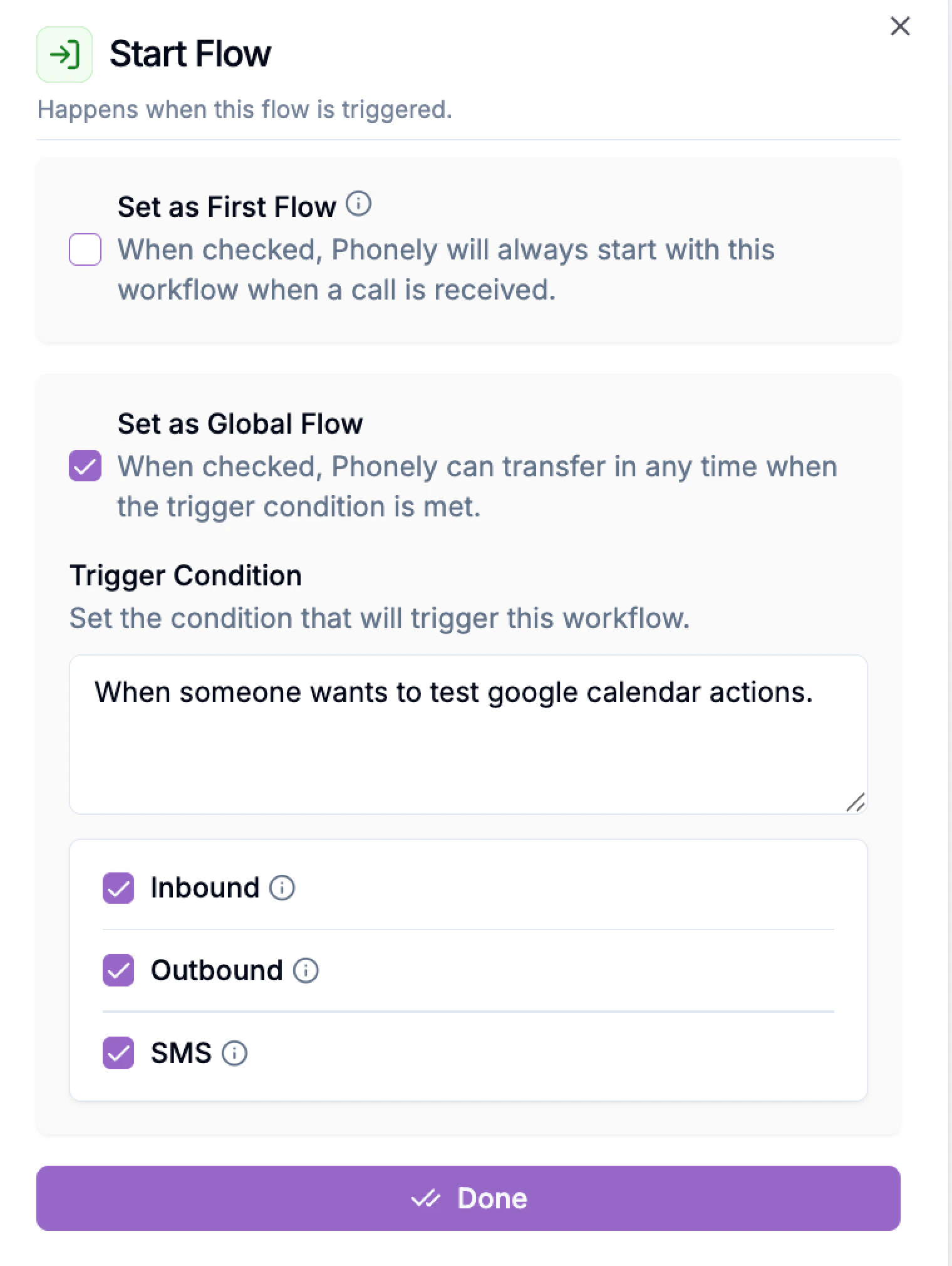 Configuring A Start Block Configuring A Start Block