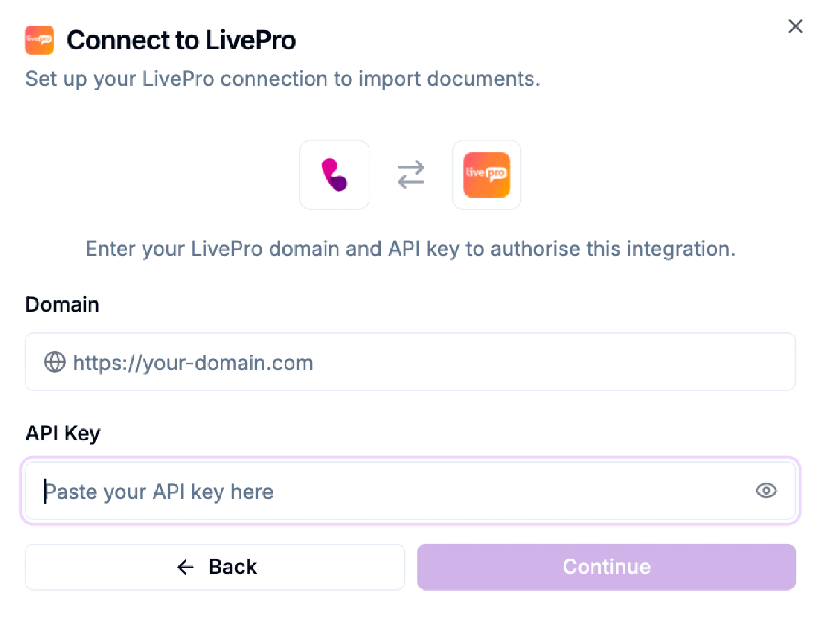 Connecting To Live Pro New