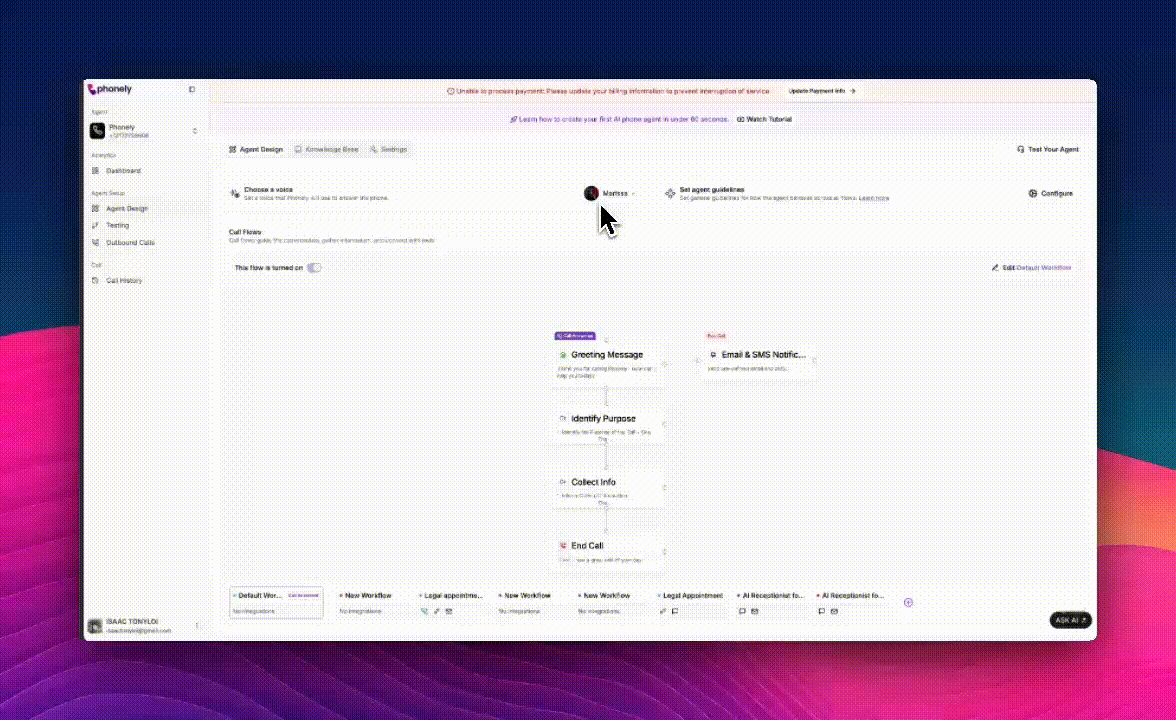 Accessing Agent Usage Data Gi