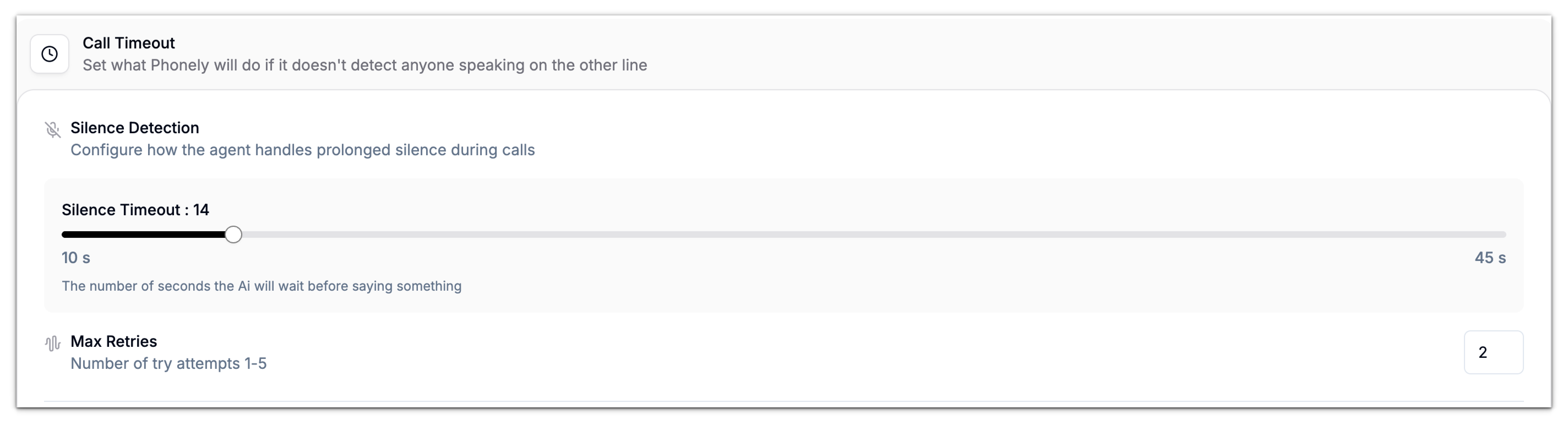 Call Settings Phonely Pn