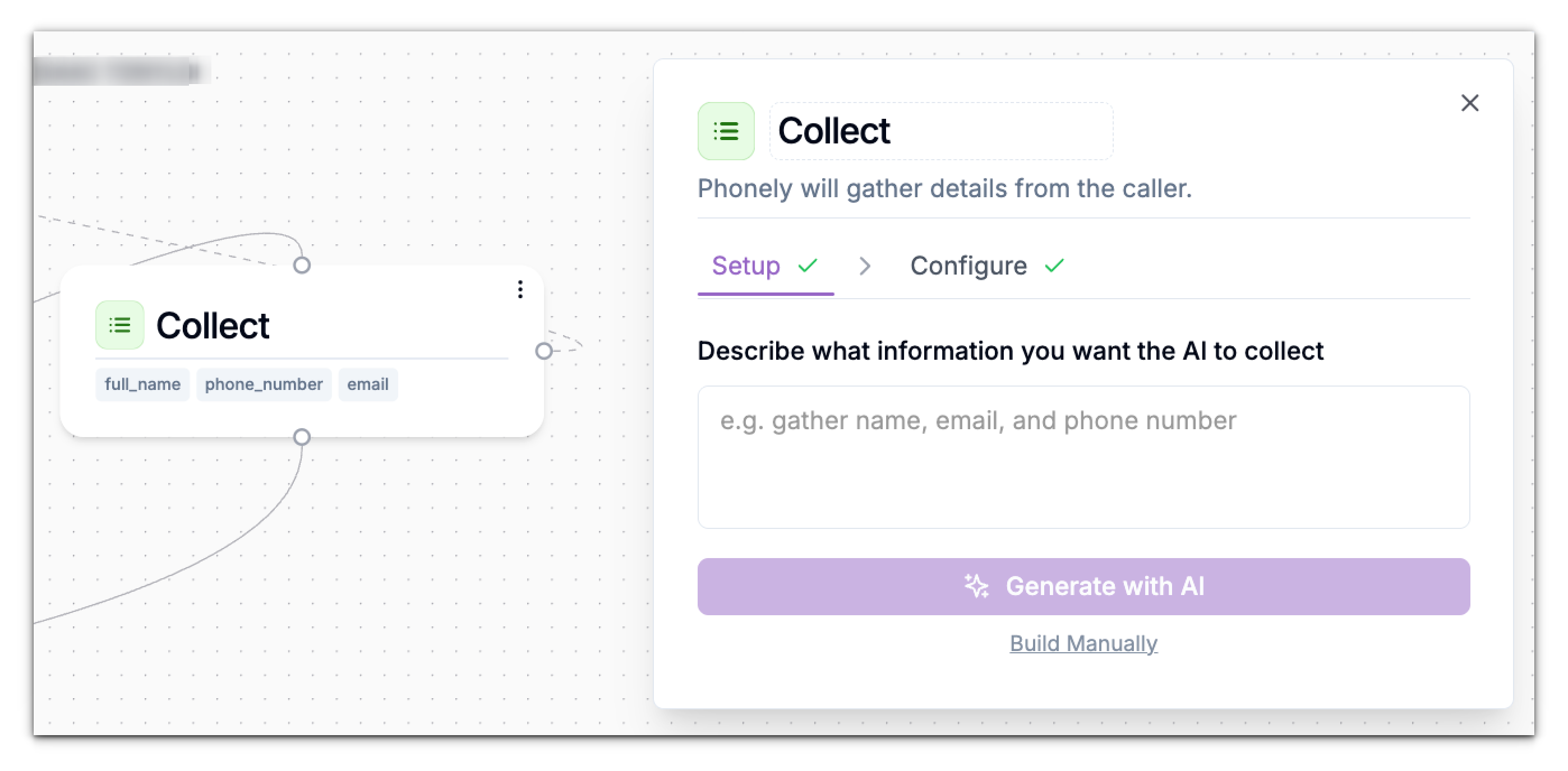 Collect Block In Phonely Pn