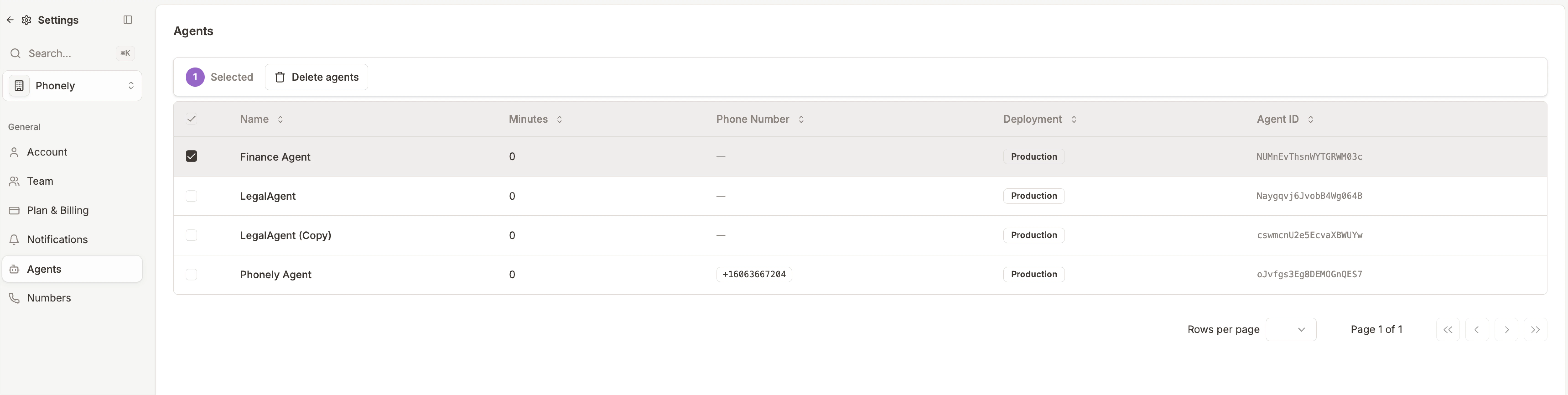Deleteagentssettings