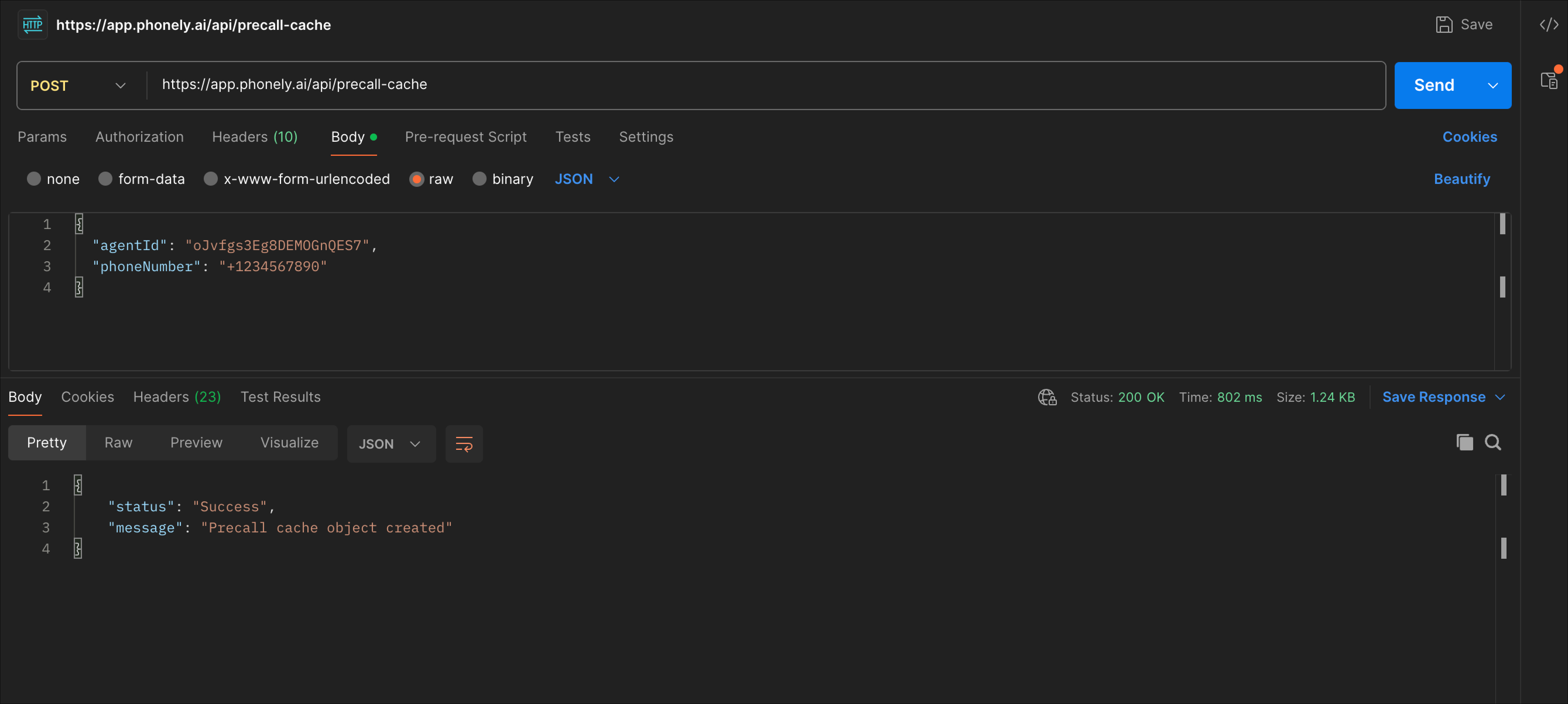 Testingprecallwebhook