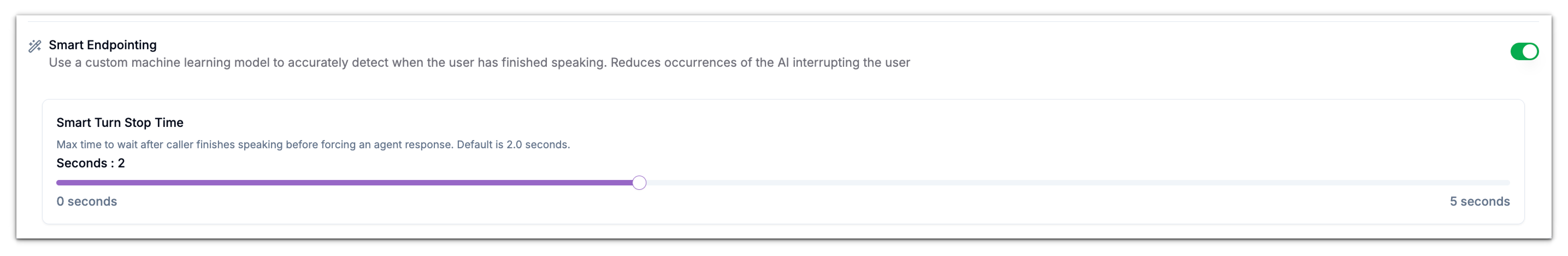 Smart End Pointing Pn