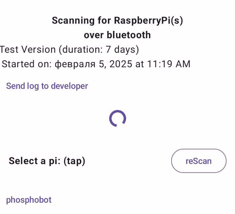 Select phosphobot