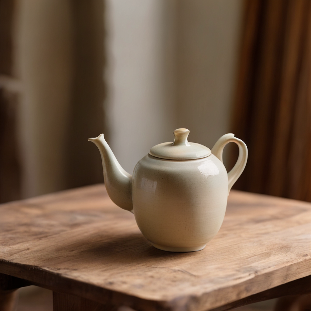 Ceramic teapot